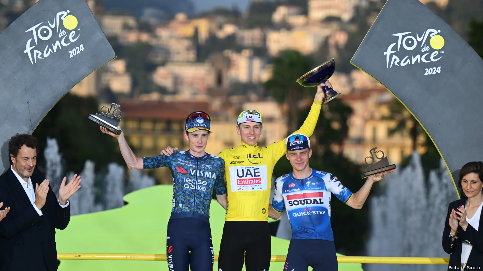 remco evenepoel tadej pogacar jonas vingegaard tour de france