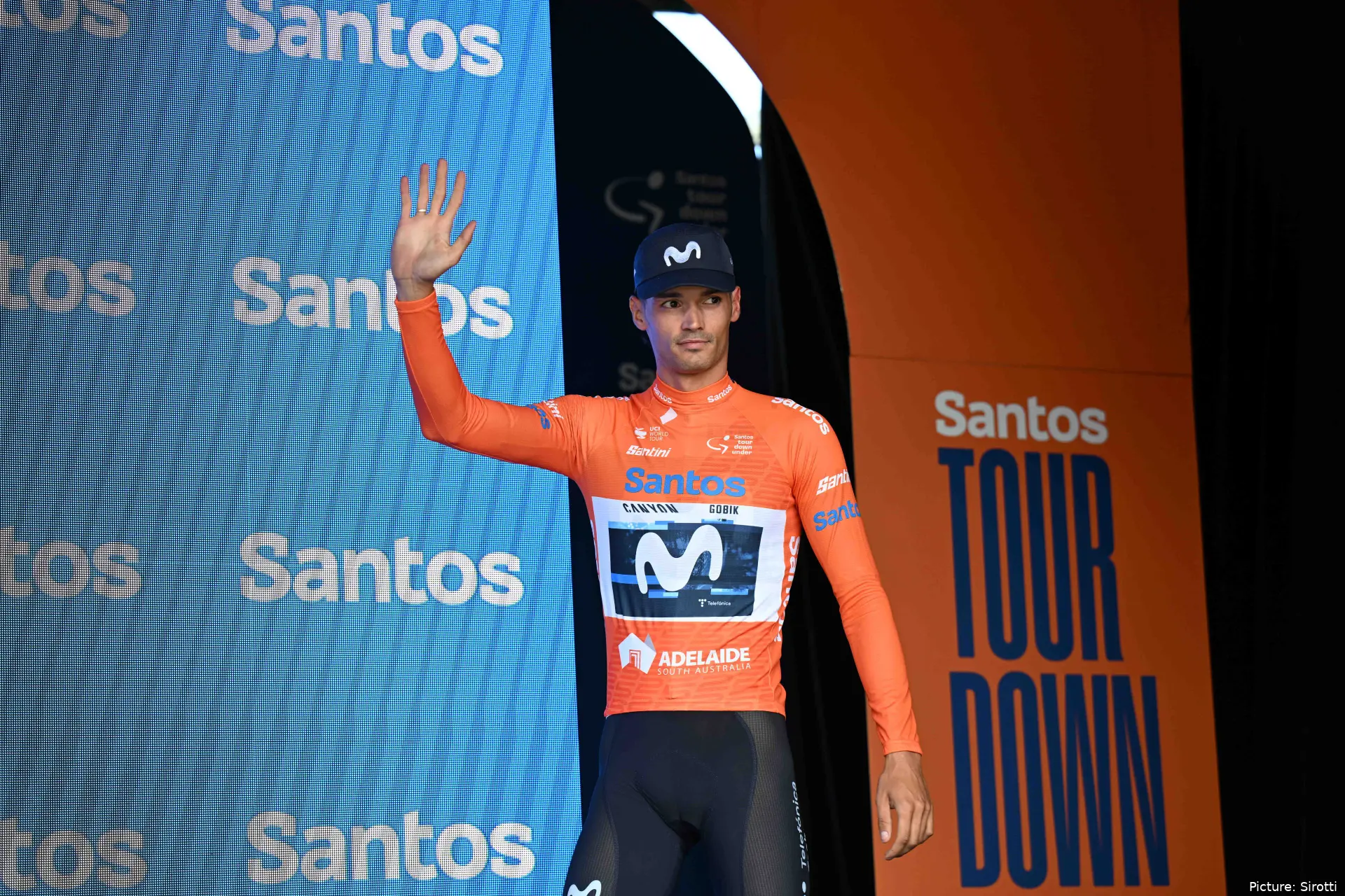 Javier Romo fue 2º en la clasificación general final del Tour Down Under 2025