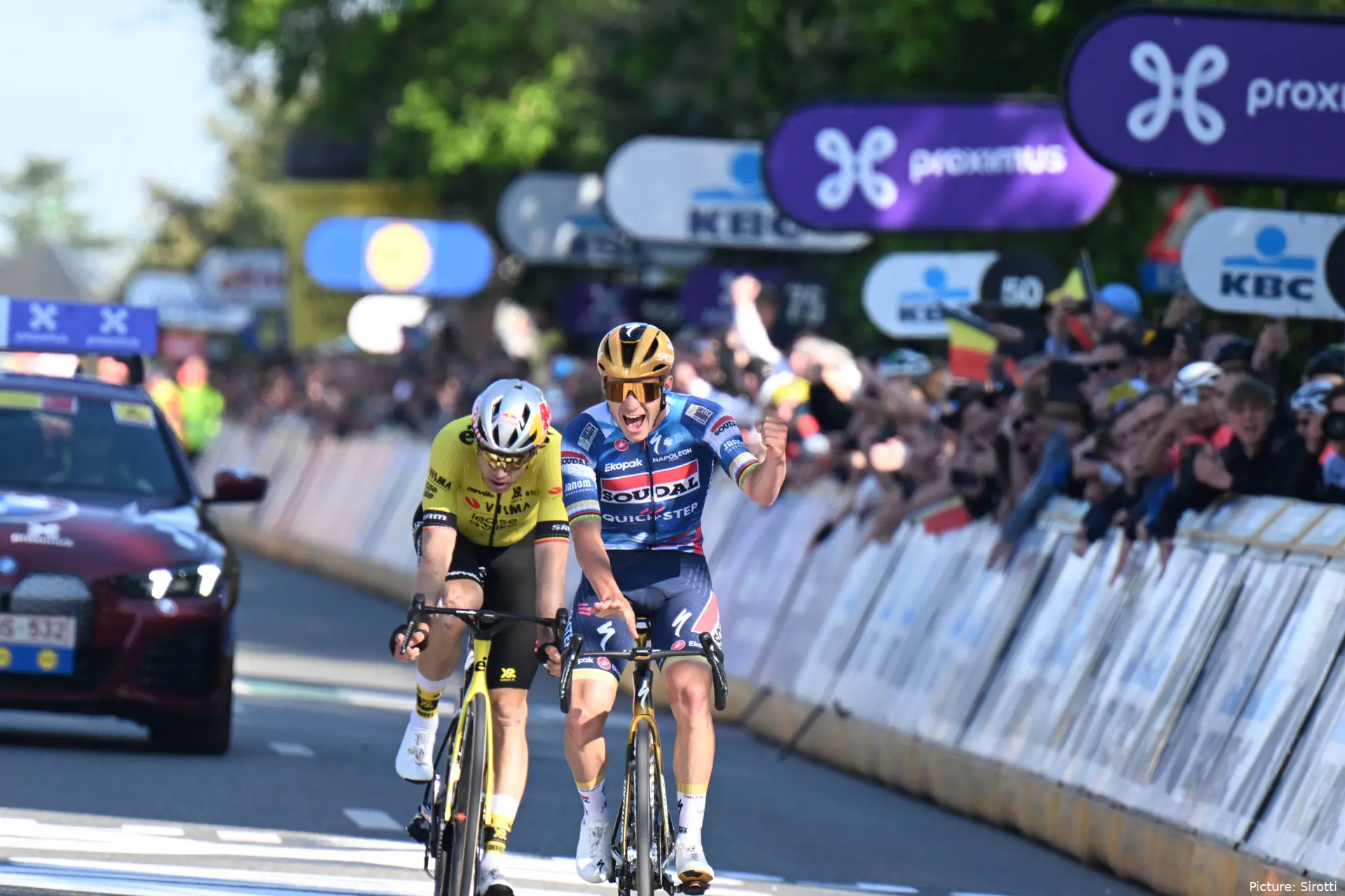 Remco Evenepoel empezó bien su primavera ciclista.