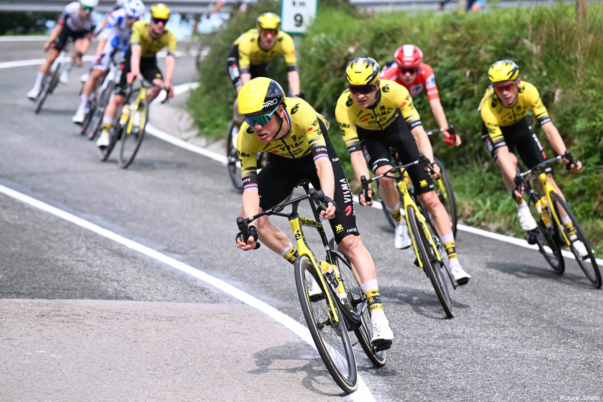 El equipo Visma Lease a Bike, segundo del ranking WorldTour