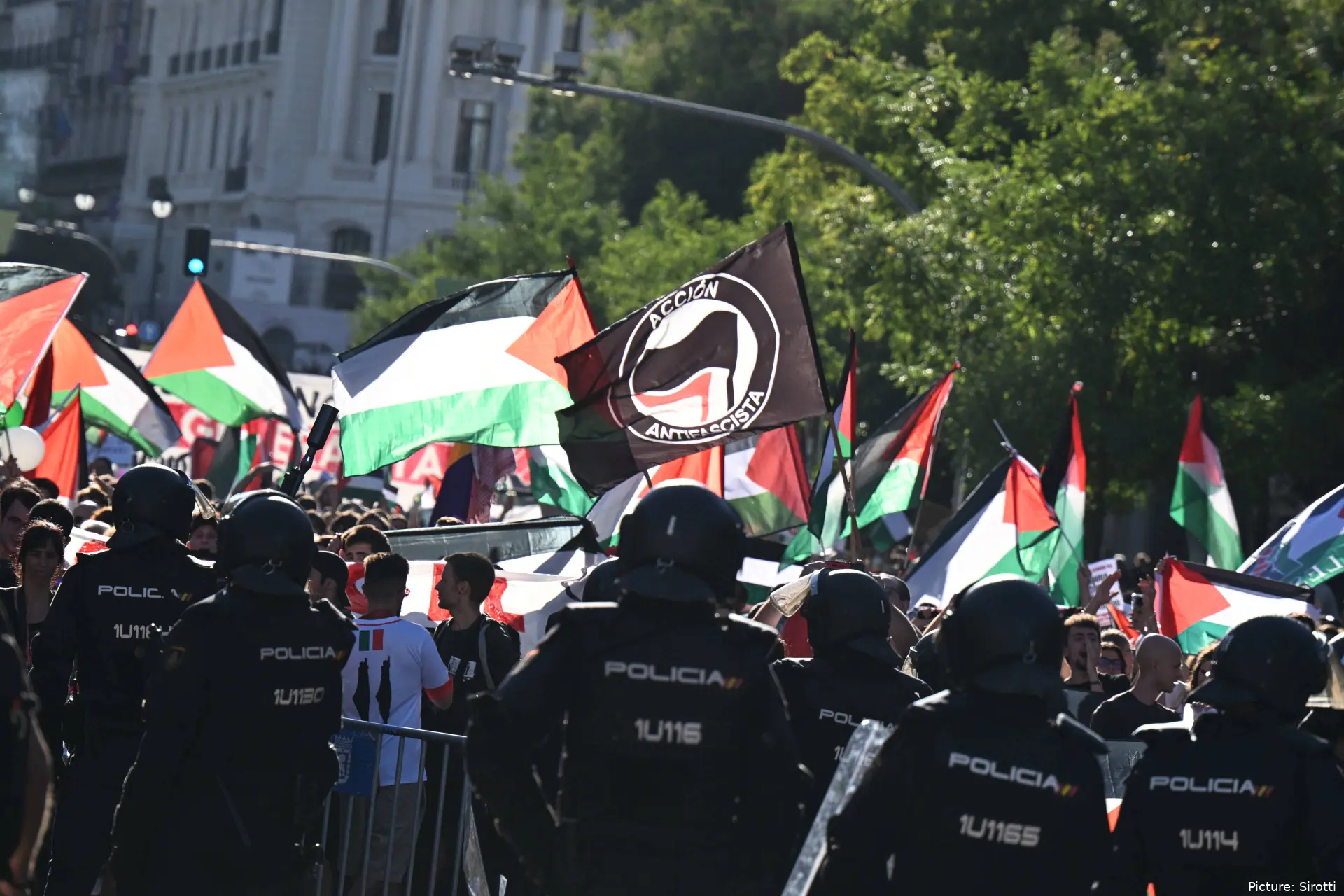 Vuelta protests