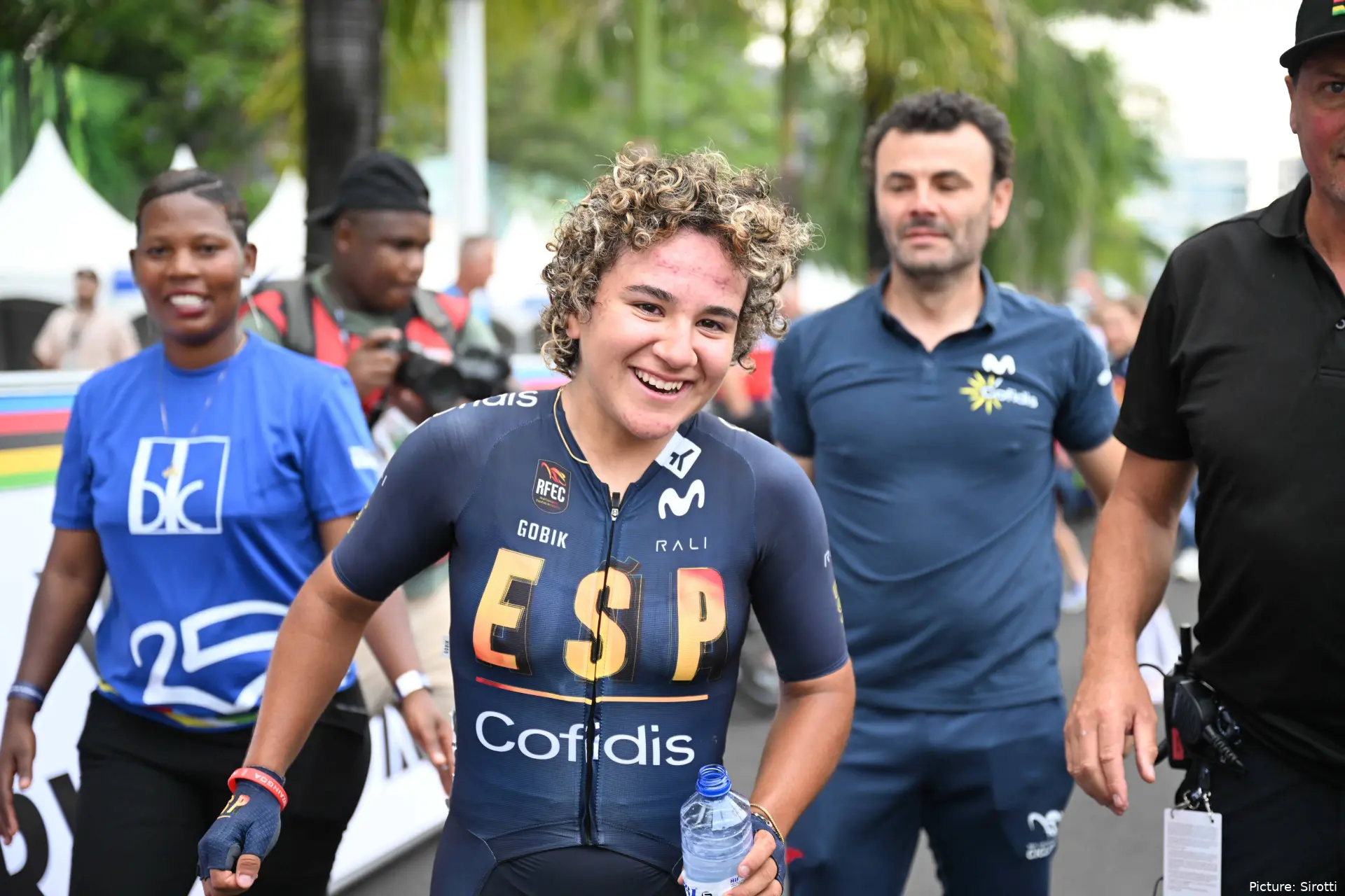 Paula Ostiz, la ciclista española que ilusiona en el Mundial de Kigali