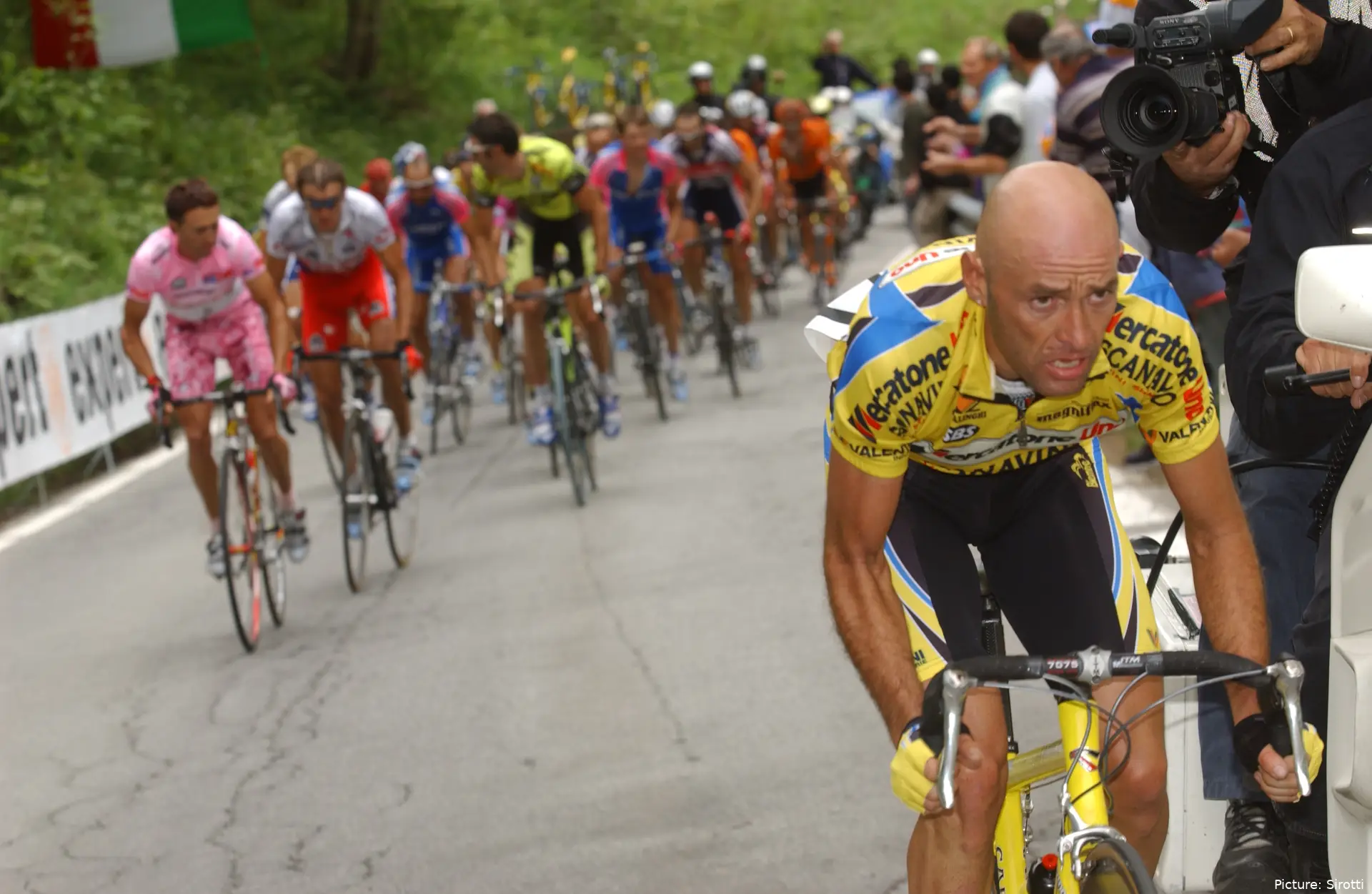 Marco Pantani es uno de los iconos del Giro d’Italia. @Sirotti