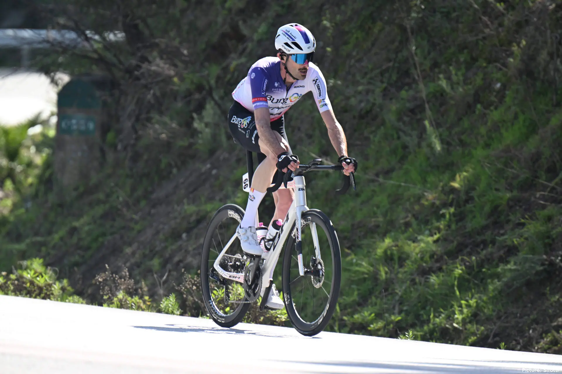 Okamika, ciclista español del Burgos.
