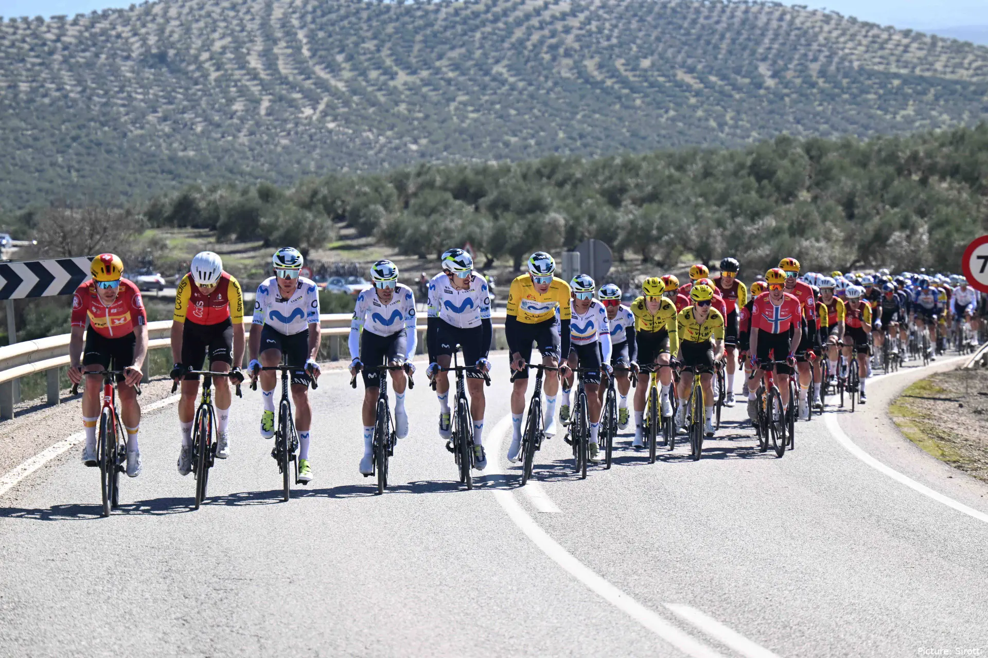 Movistar Team, en 2026.