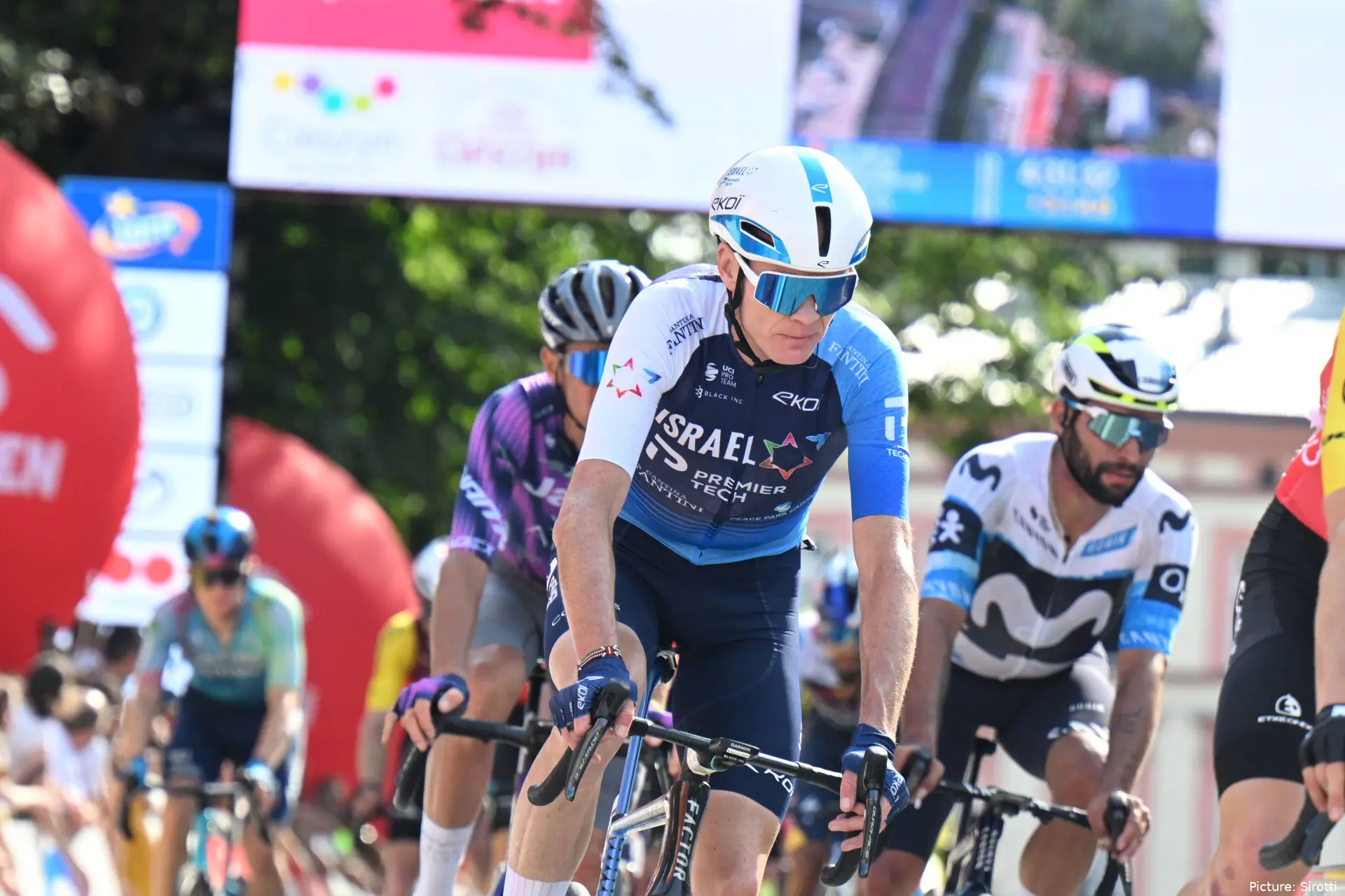 Froome, en su etapa con el Israel - Premier Tech
