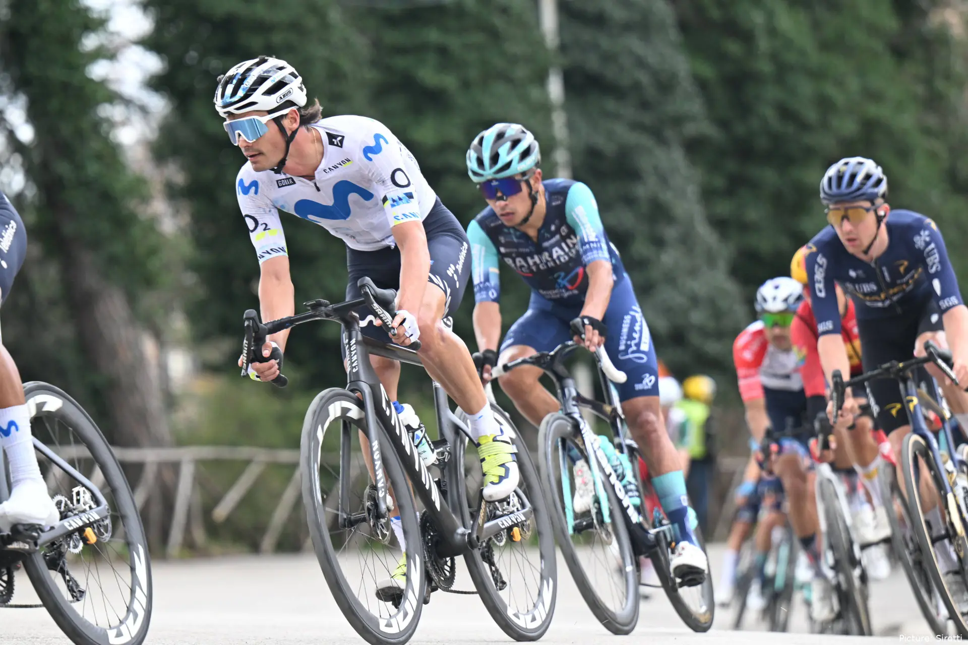 Javier Romo, estrella de Movistar Team.