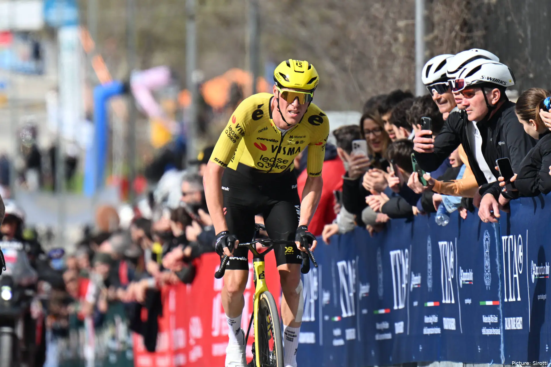 Timo Kielich en la Tirreno-Adriatico 2026