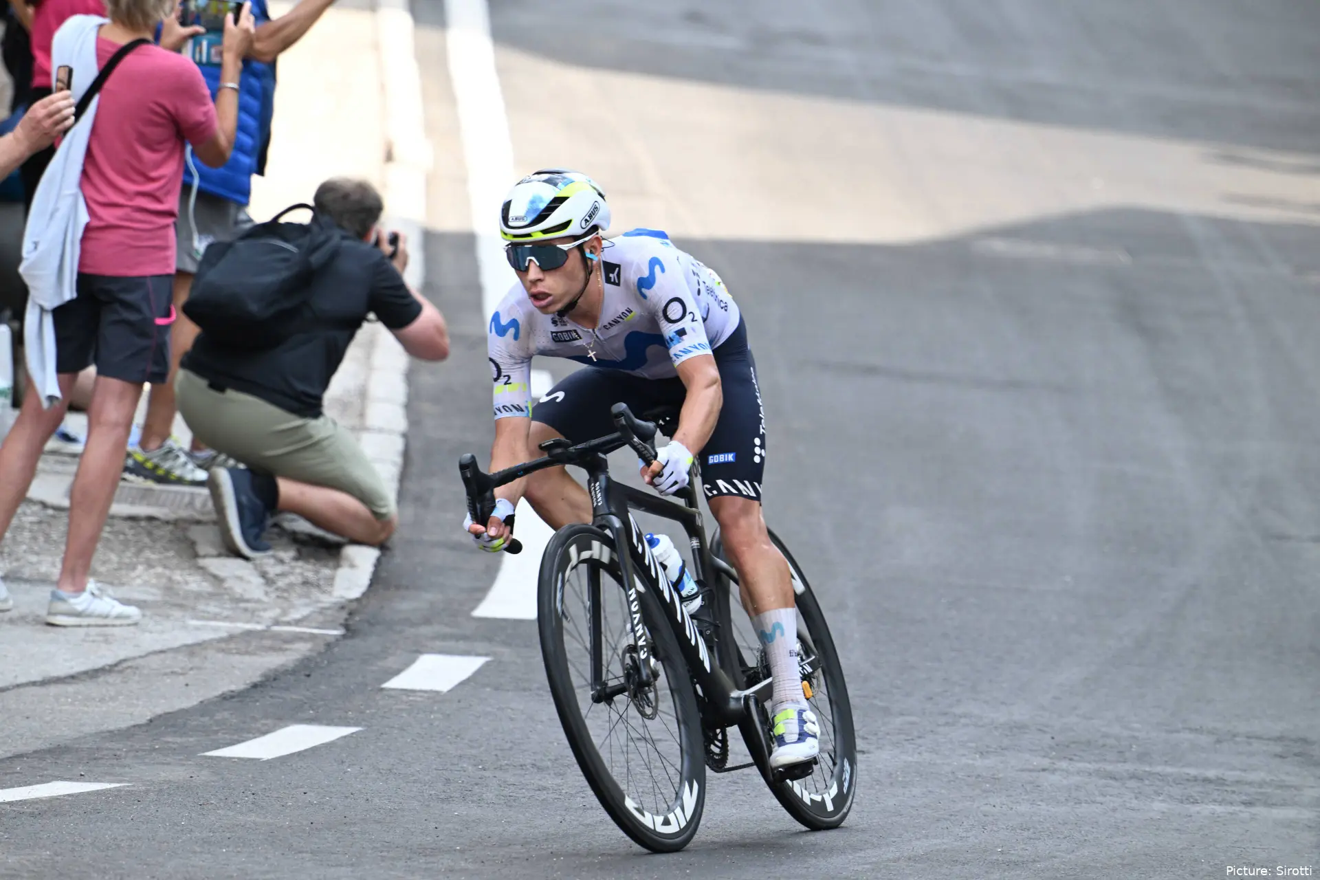 Einer Rubio, ciclista de Movistar Team.