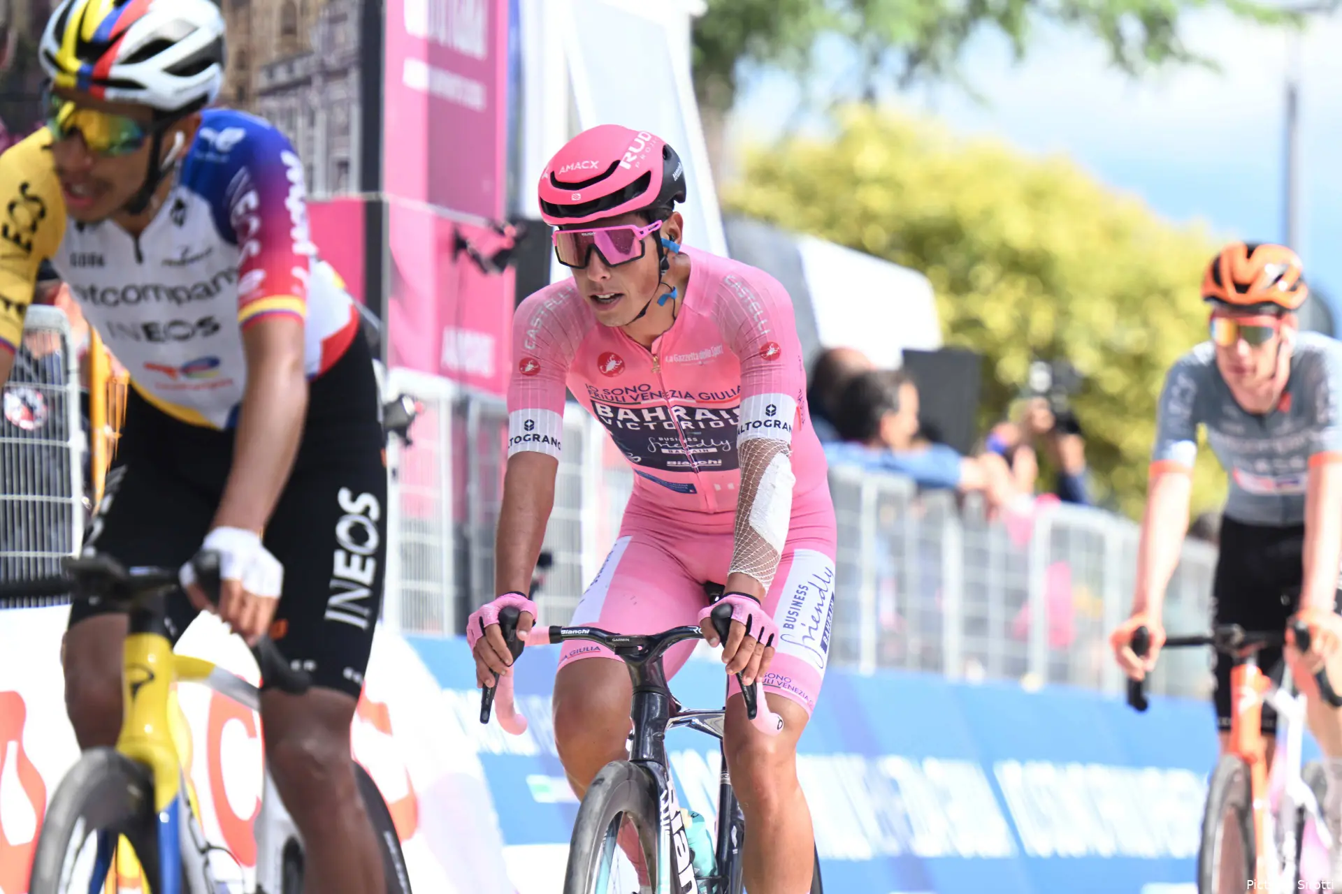 Afonso Eulálio durante el Giro de Italia 2026