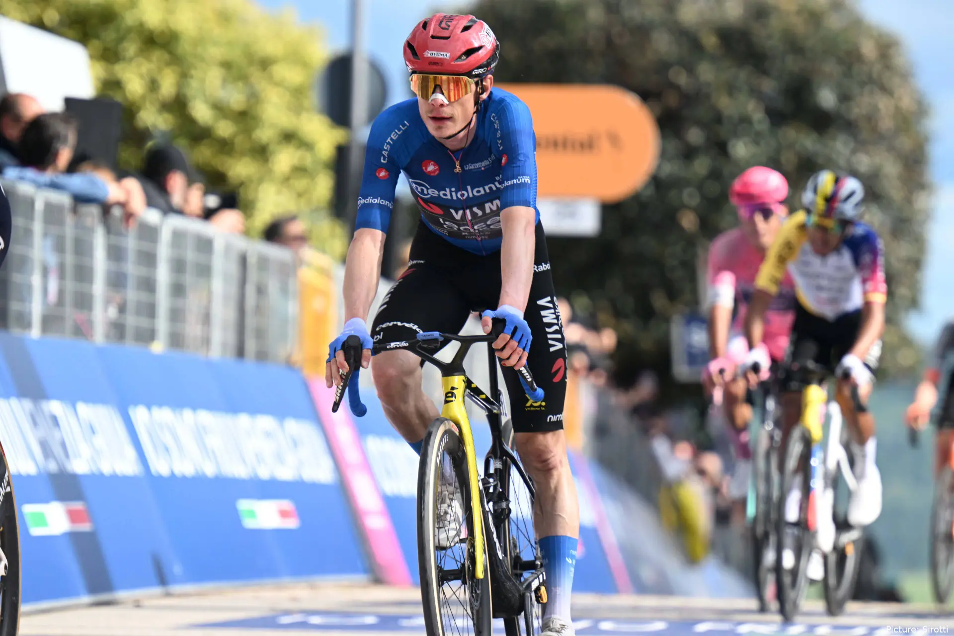Jonas Vingegaard durante el Giro d’Italia 2026