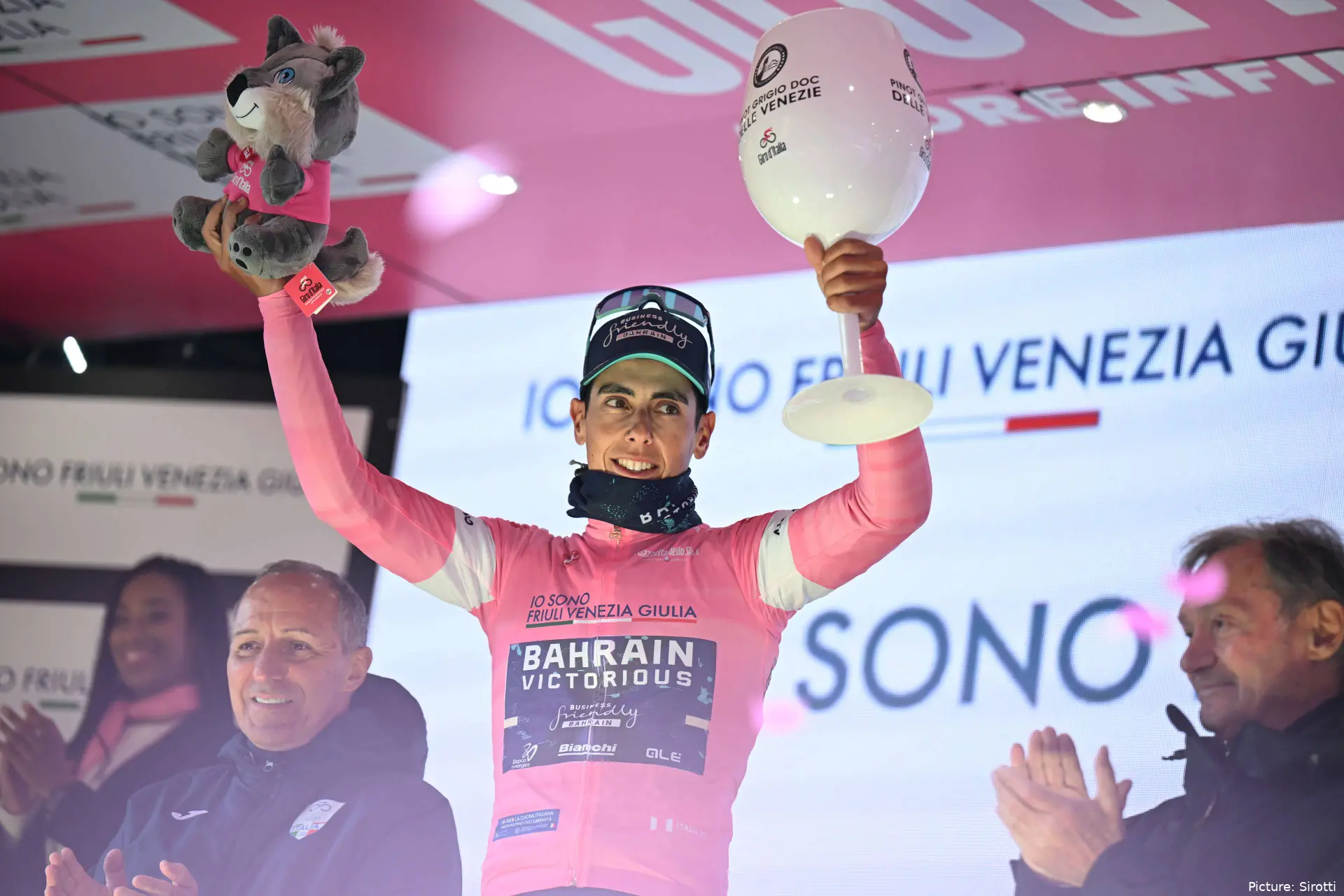 Afonso Eulálio durante la etapa 9 del Giro d’Italia 2026