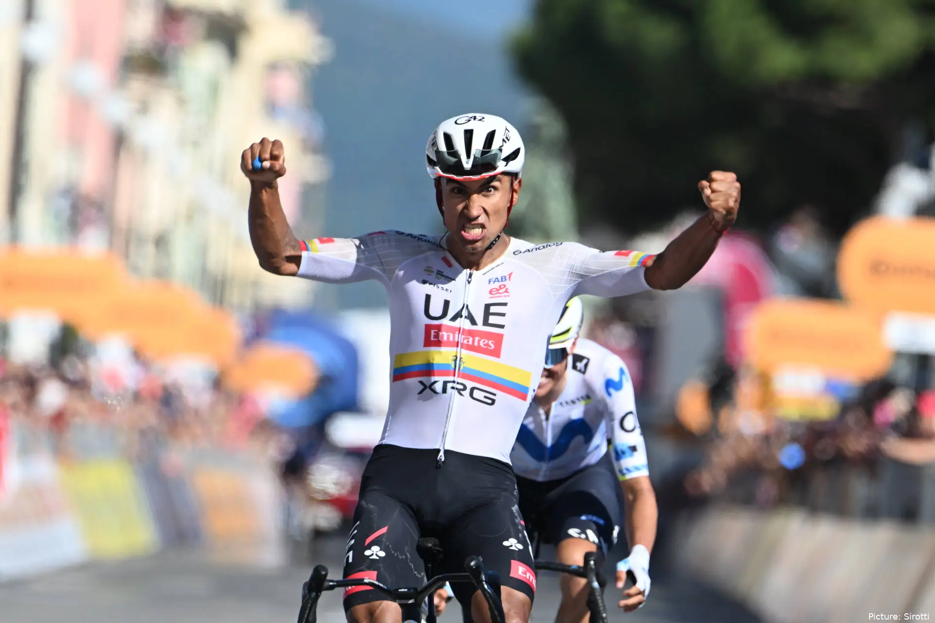 Jhonatan Narváez en el Giro d'Italia 2026