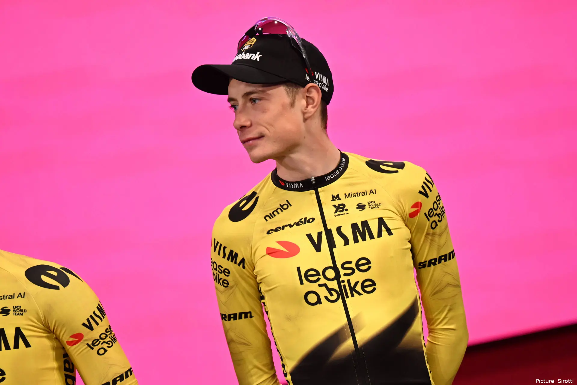 Jonas Vingegaard, en el Giro de Italia 2026.