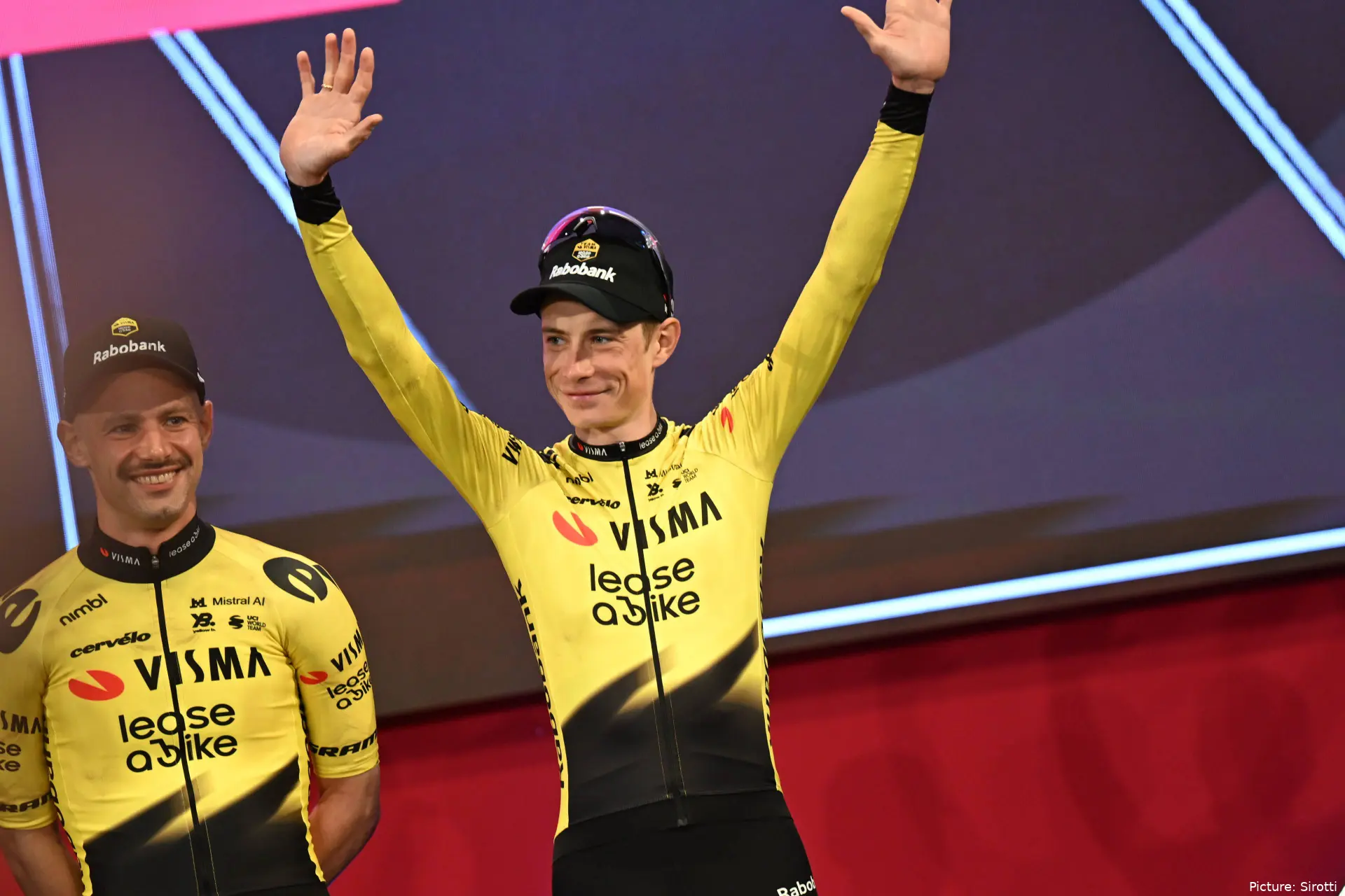 Jonas Vingegaard, en el Giro de Italia 2026.