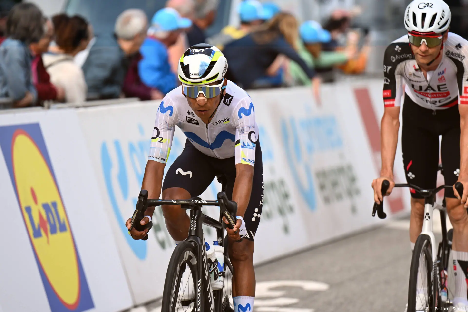 Nairo Quintana, ciclista de Movistar Team.