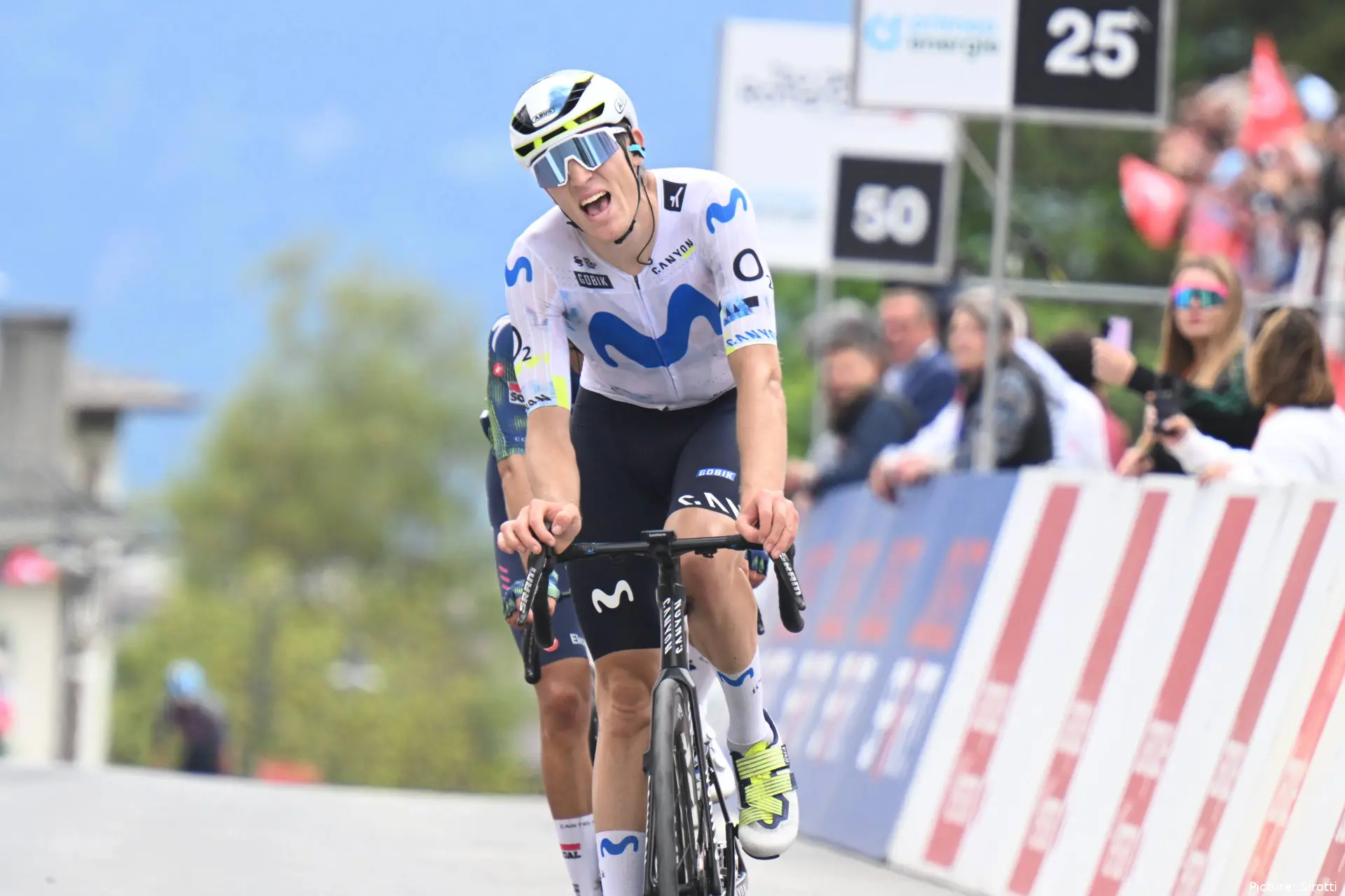 Pablo Castrillo, estrella de Movistar Team.