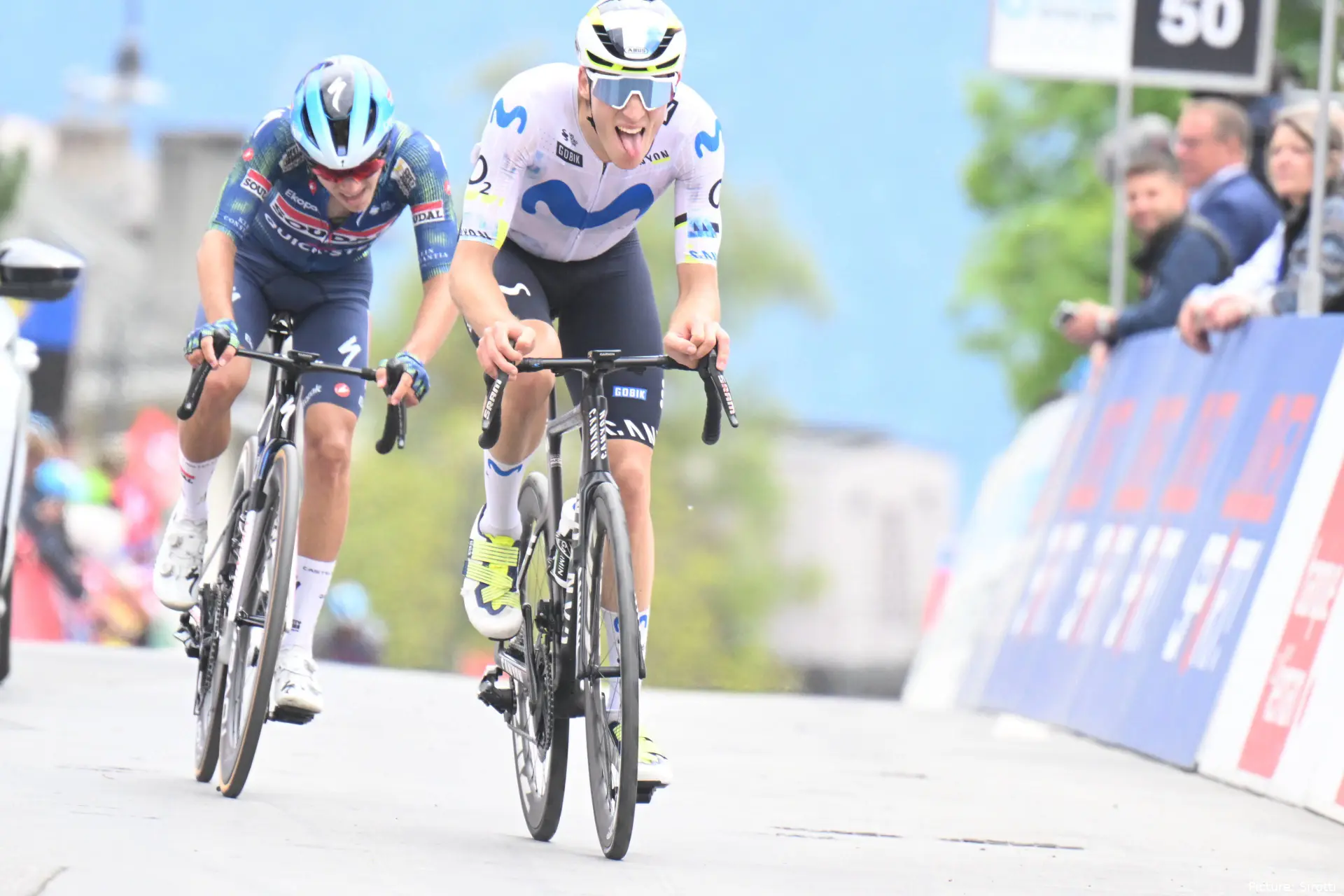 Pablo Castrillo, estrella de Movistar Team.