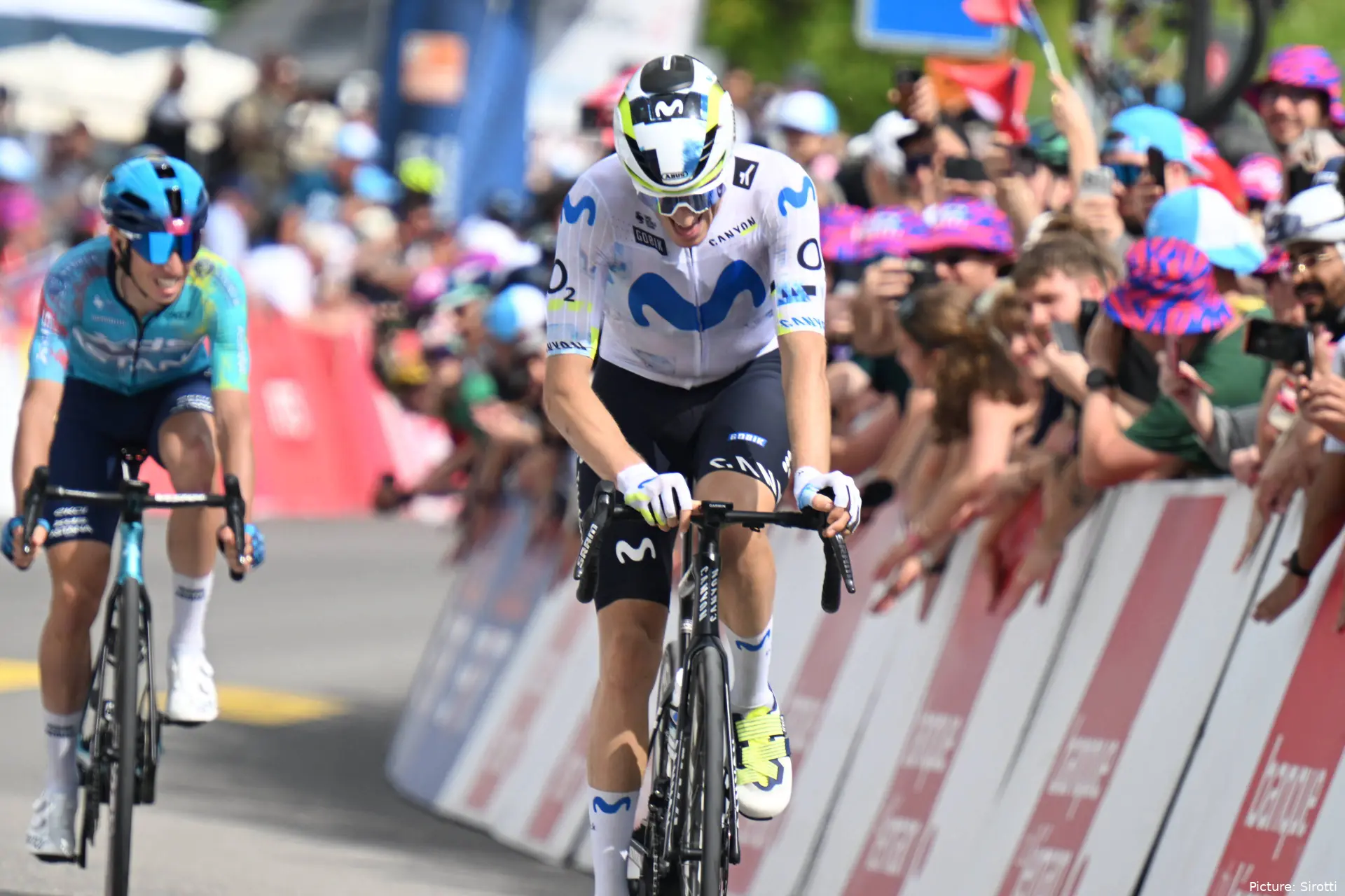 Pablo Castrillo, estrella de Movistar Team.