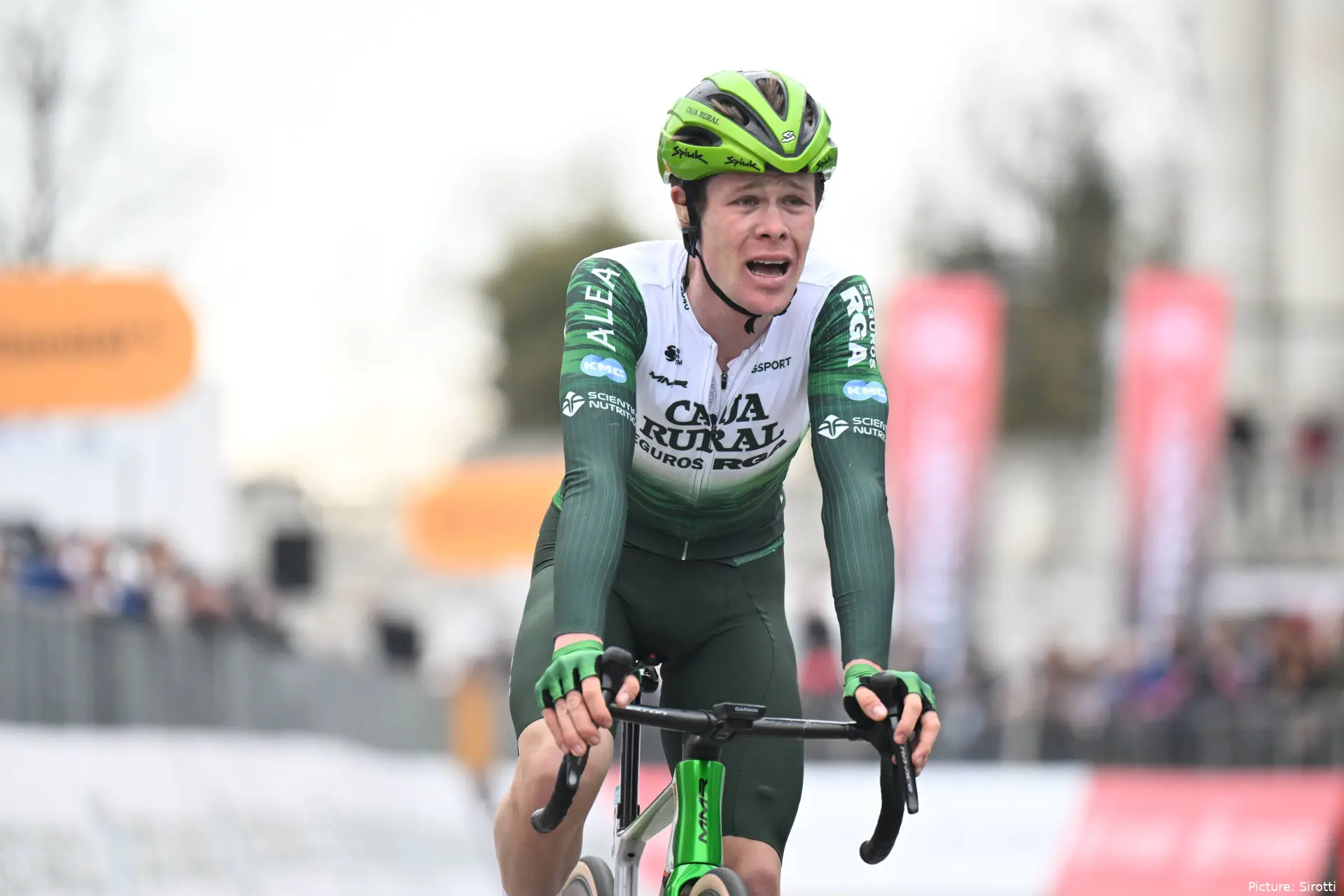 Sebastian Berwick, ciclista de Caja Rural - Seguros RGA.