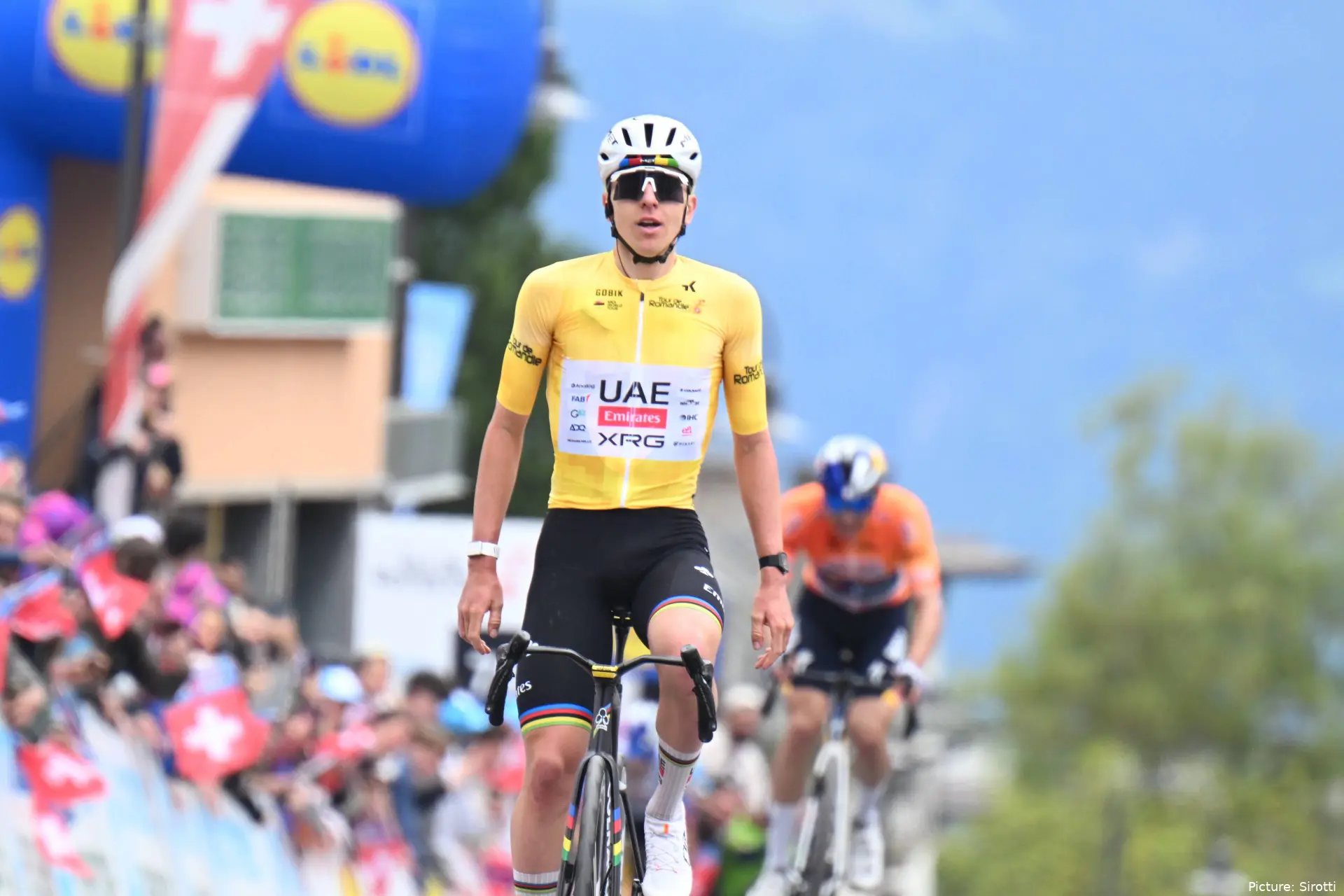 Tadej Pogacar, estrella del ciclismo.
