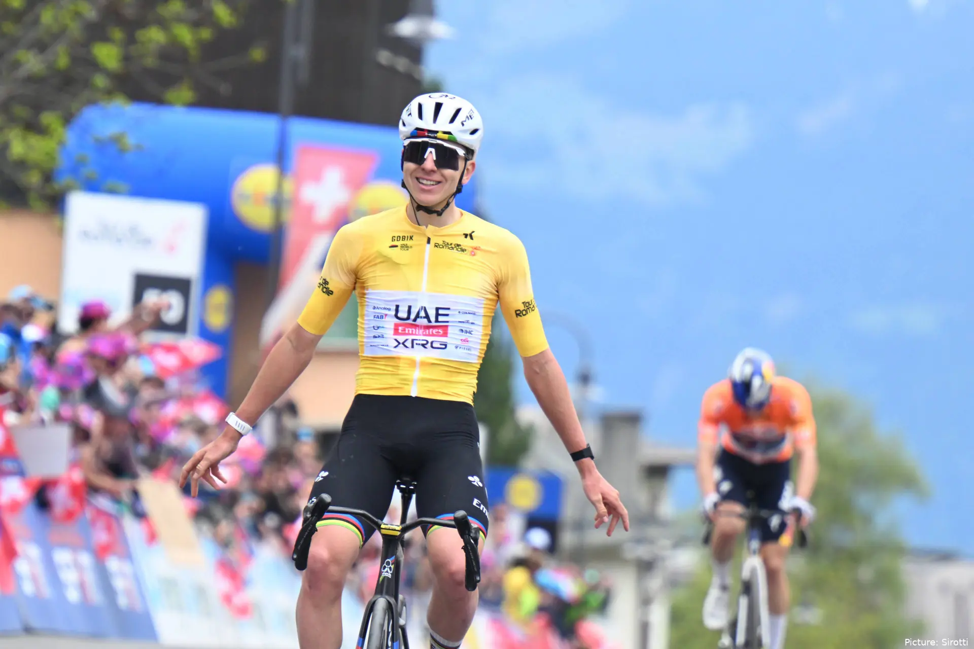Tadej Pogacar, estrella del ciclismo.
