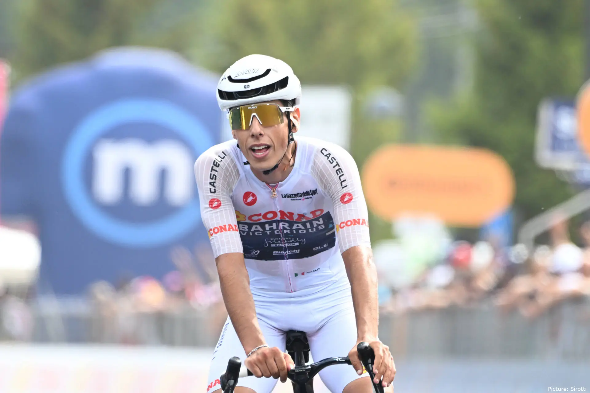 Afonso Eulálio, estrella de Bahrain Victorious.