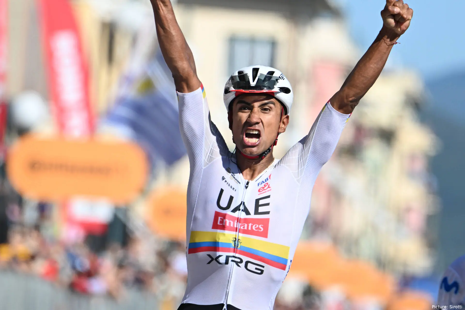 Jhonatan Narváez en el Giro d'Italia 2026