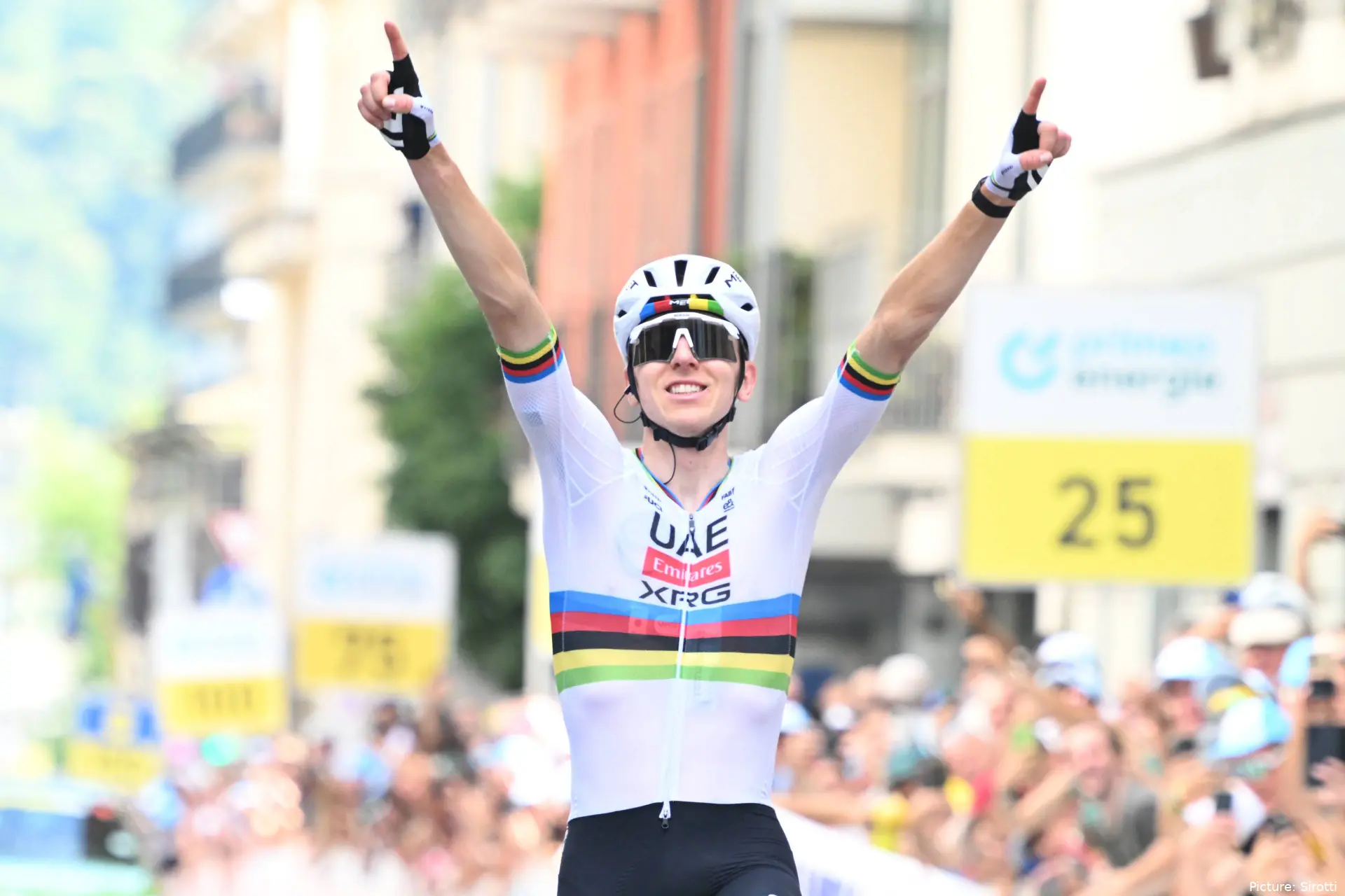 Tadej Pogacar, estrella del Tour de Francia 2026.