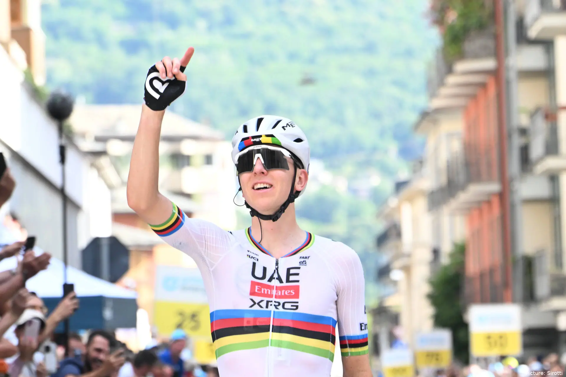 Tadej Pogacar, estrella del ciclismo.