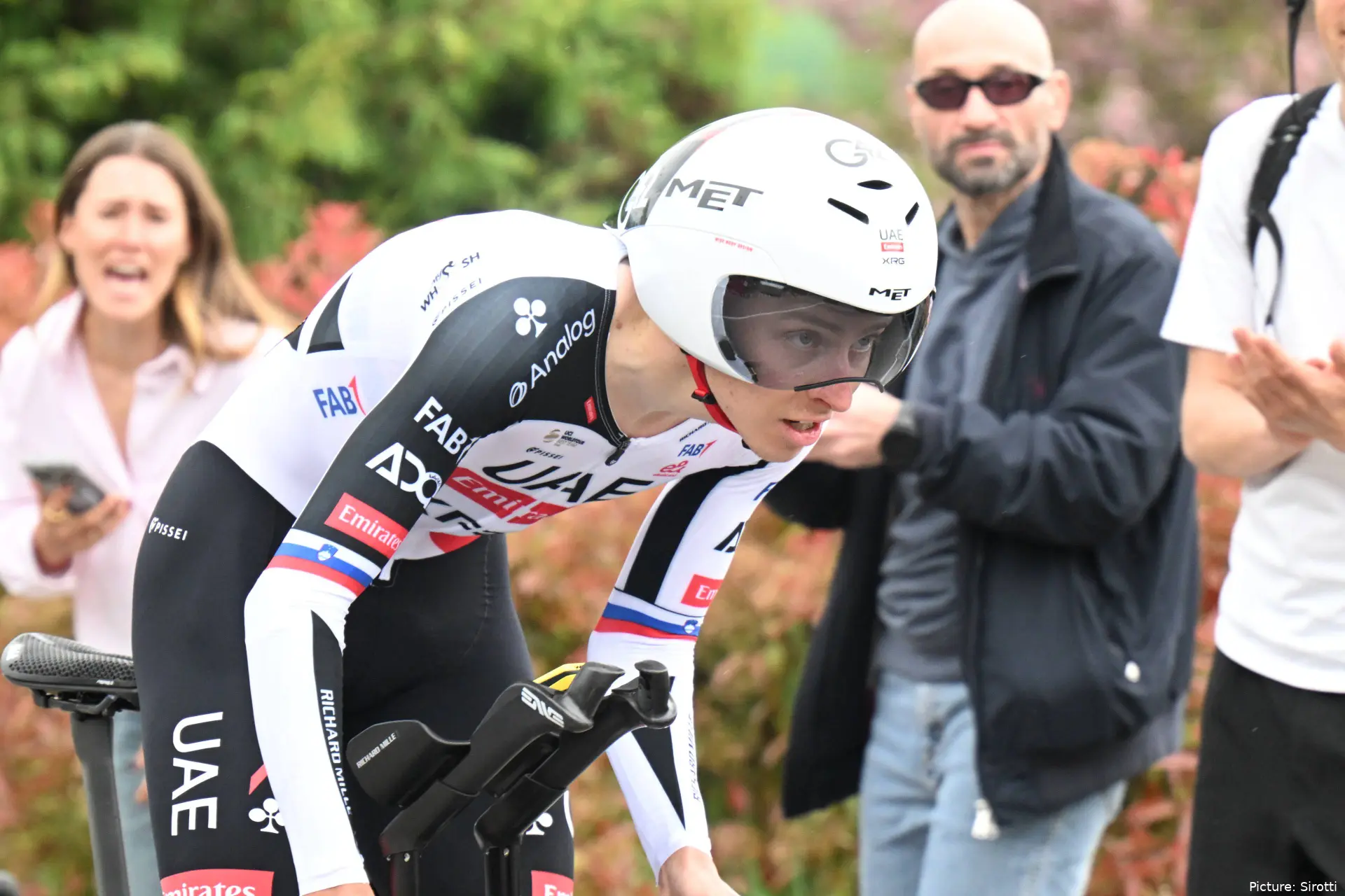 Tadej Pogacar time trial