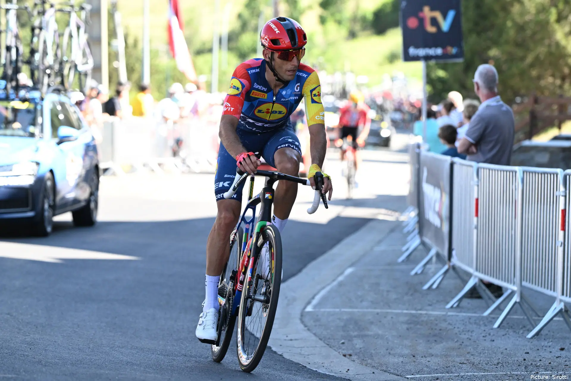Carlos Verona, ciclista de Lidl en el Tour de Francia 2026.