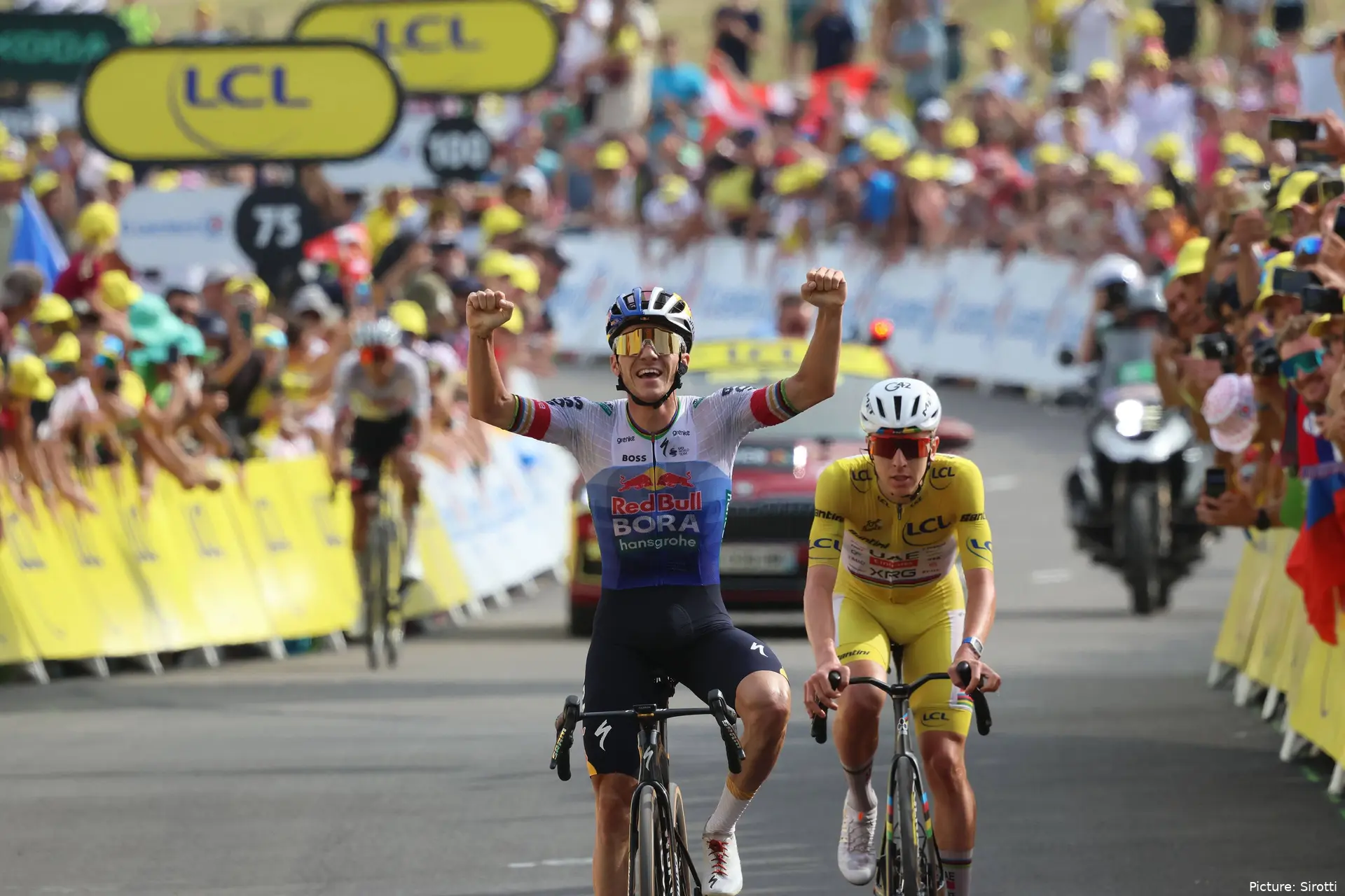 Remco Evenepoel, ganador de etapa en el Tour