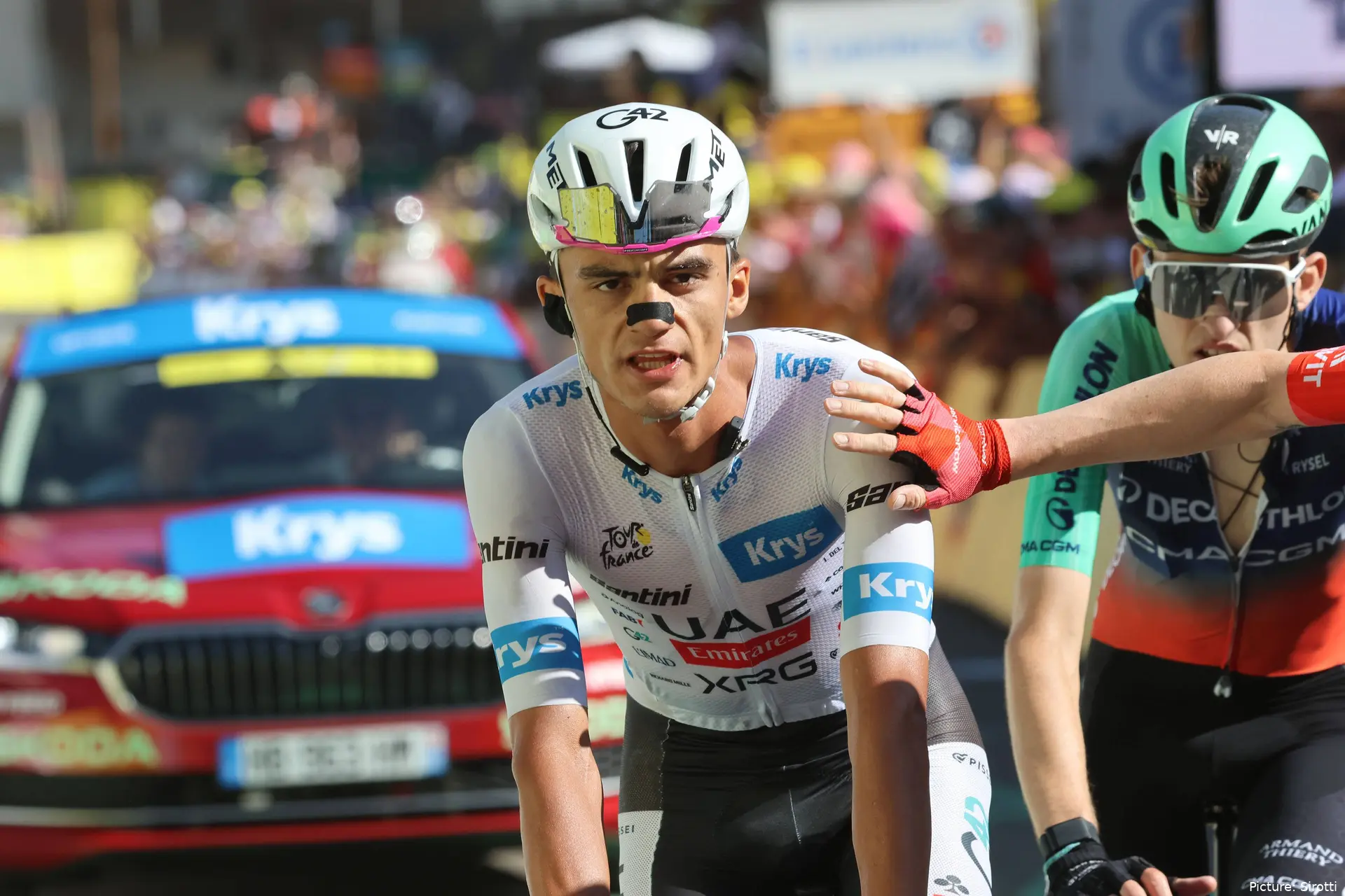 Isaac del Toro, estrella del Tour de Francia 2026
