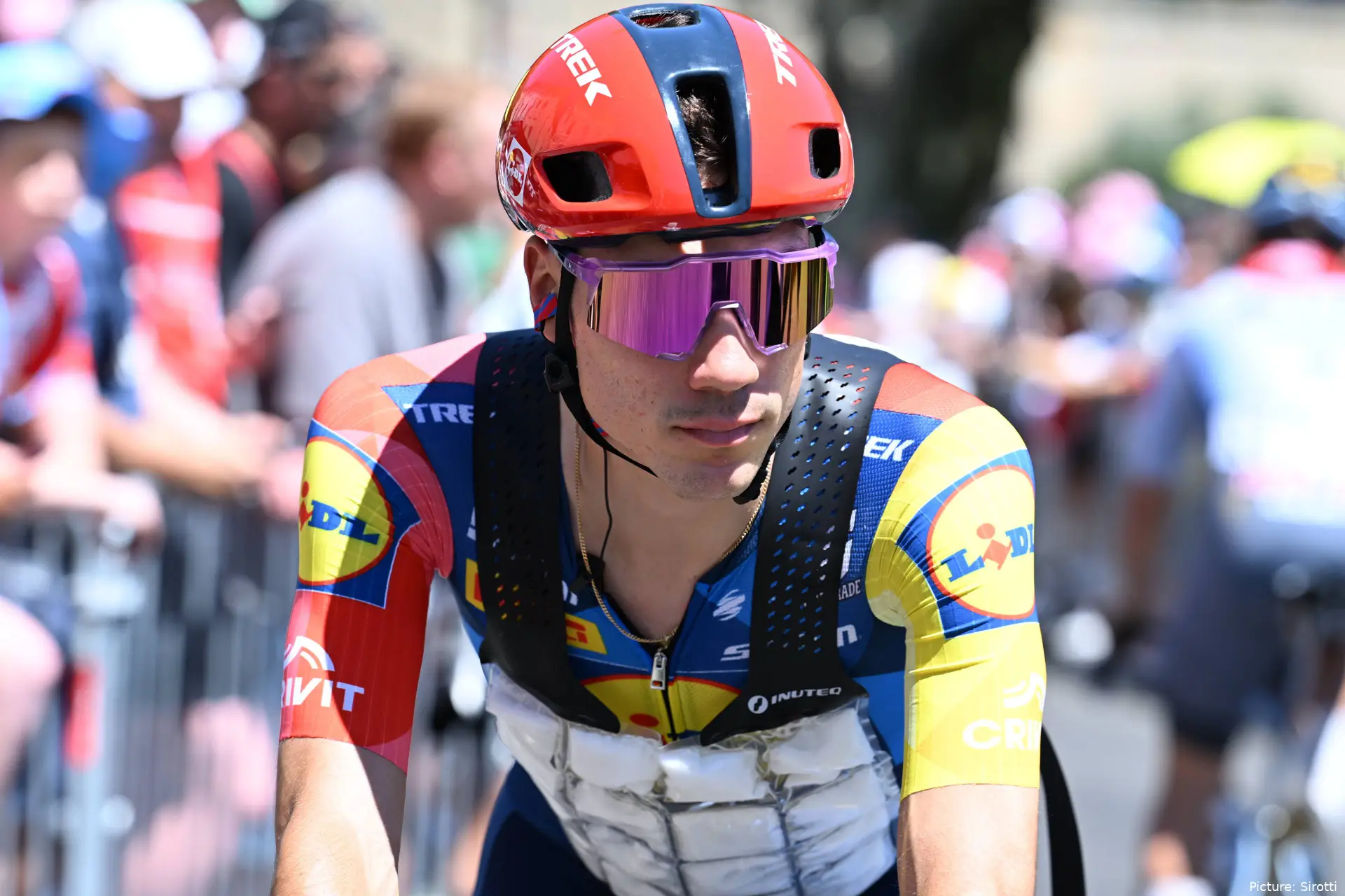 Juan Ayuso, estrella de Lidl-Trek en el Tour de Francia 2026.