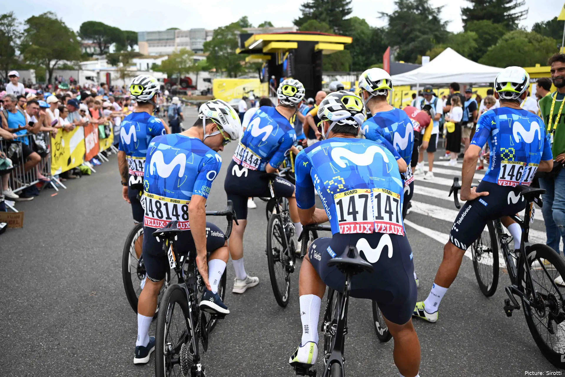 Movistar Team, en el Tour de Francia 2026