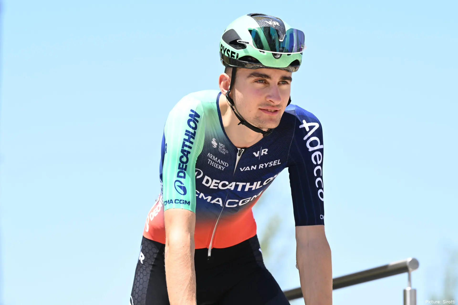 Paul Seixas en la etapa 2 del Tour de Francia 2026