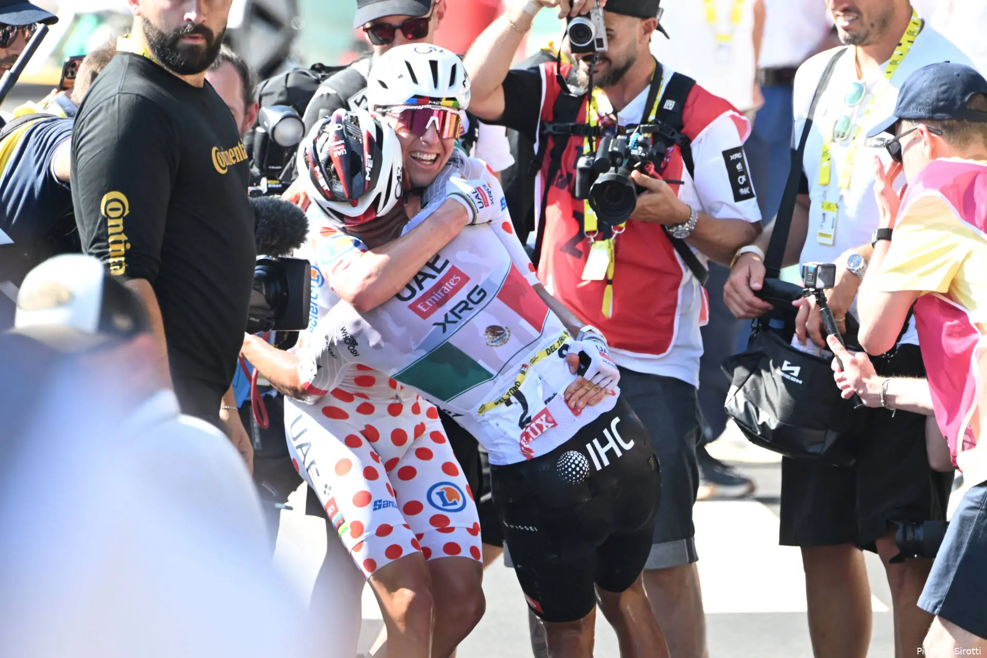 Pogacar y Del Toro en el Tour de Francia 2026