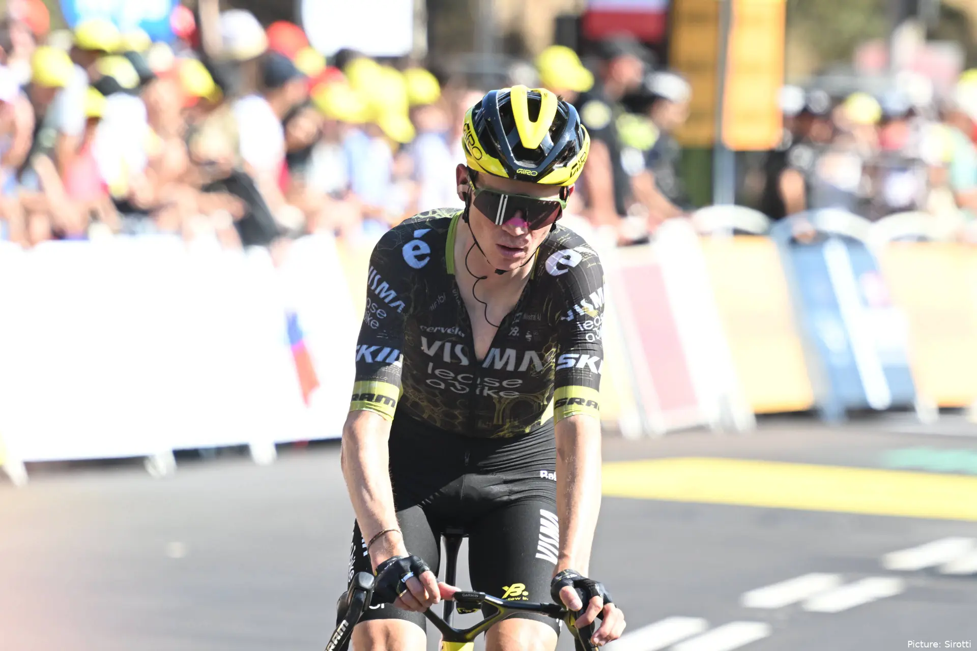Sepp Kuss, ciclista de Visma - Lease a Bike en 2026.