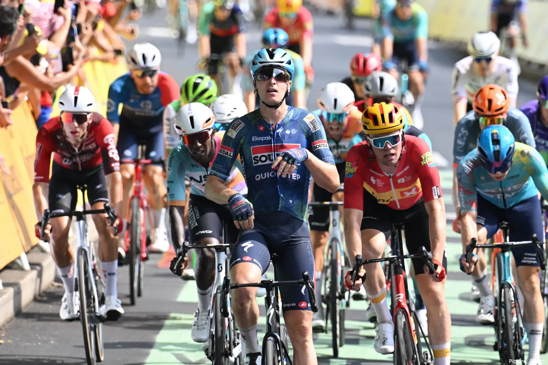 Tim Merlier durante el Tour de Francia 2026
