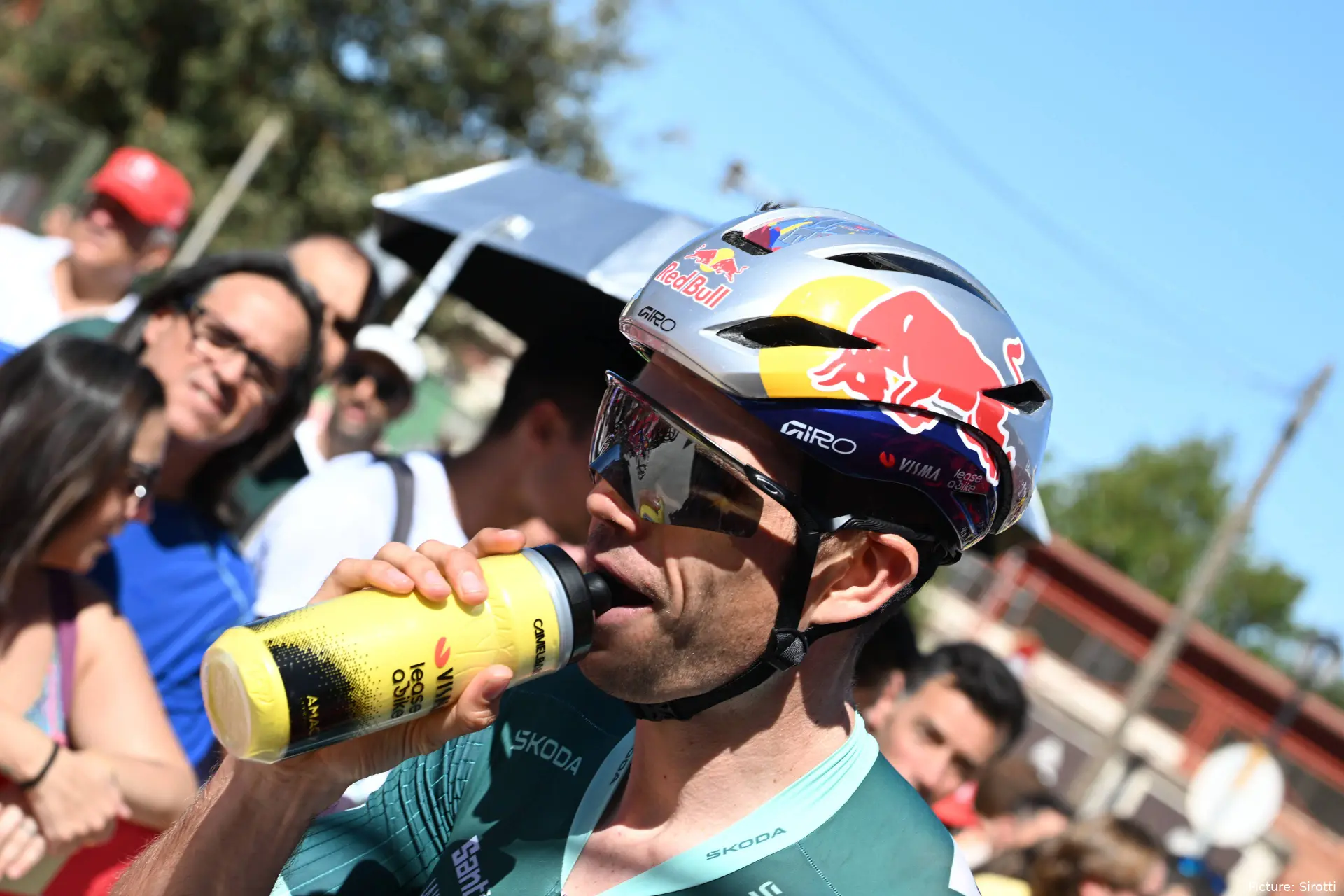 Wout van Aert at the 2026 Vuelta a Espana