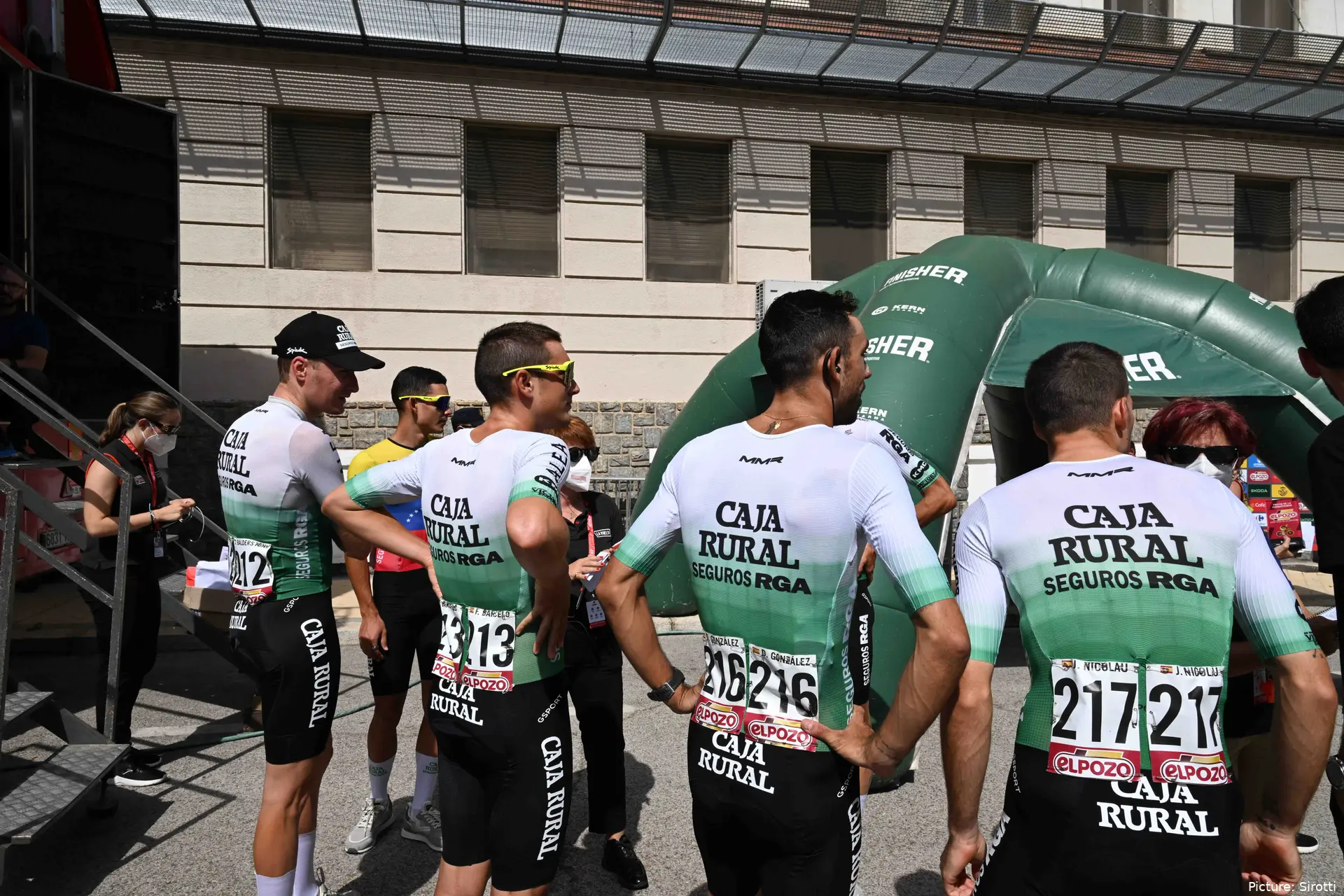 A Caja Rural é uma das melhores equipas espanholas do pelotão