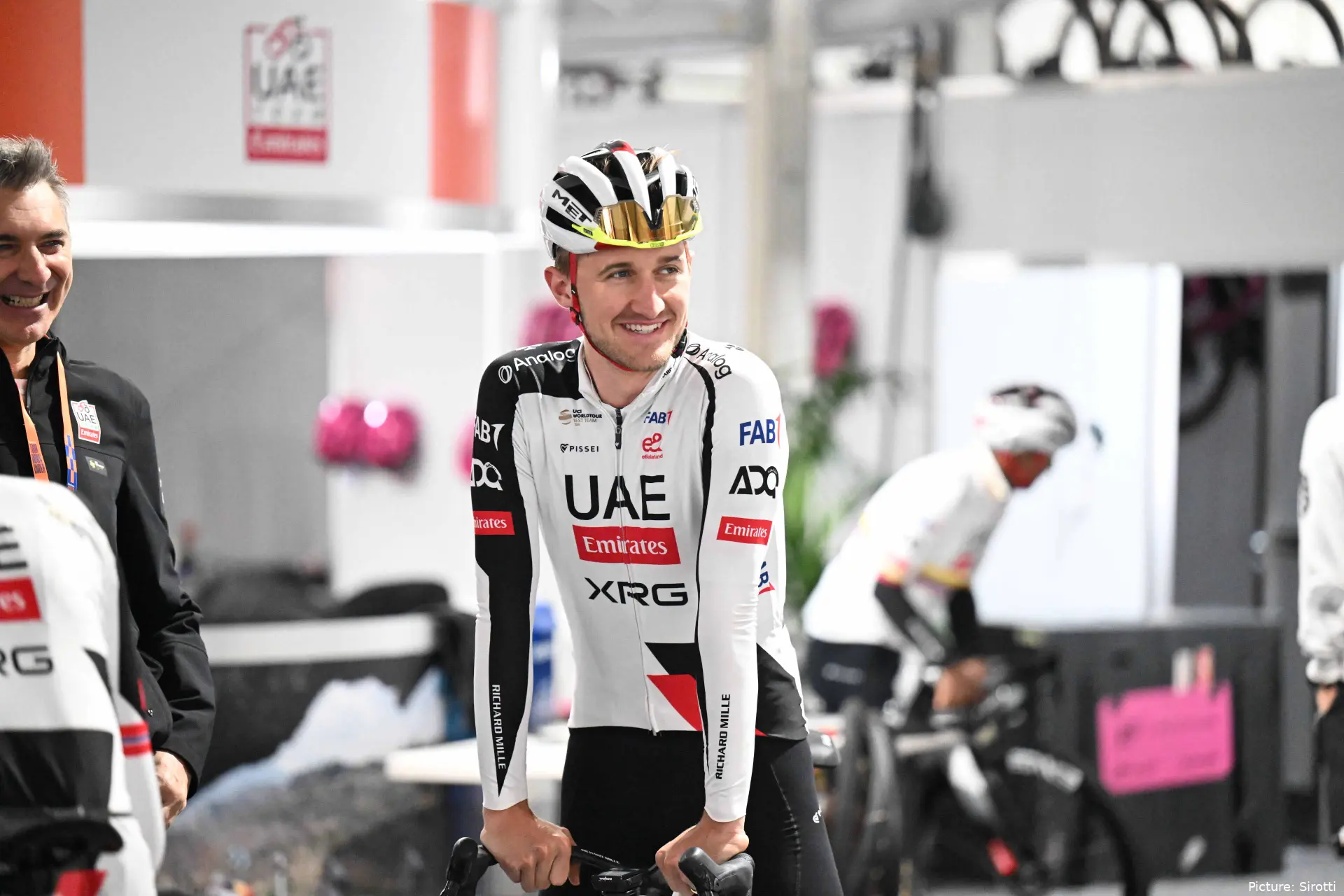 Mikkel Bjerg ahead of the 2026 Tour Down Under