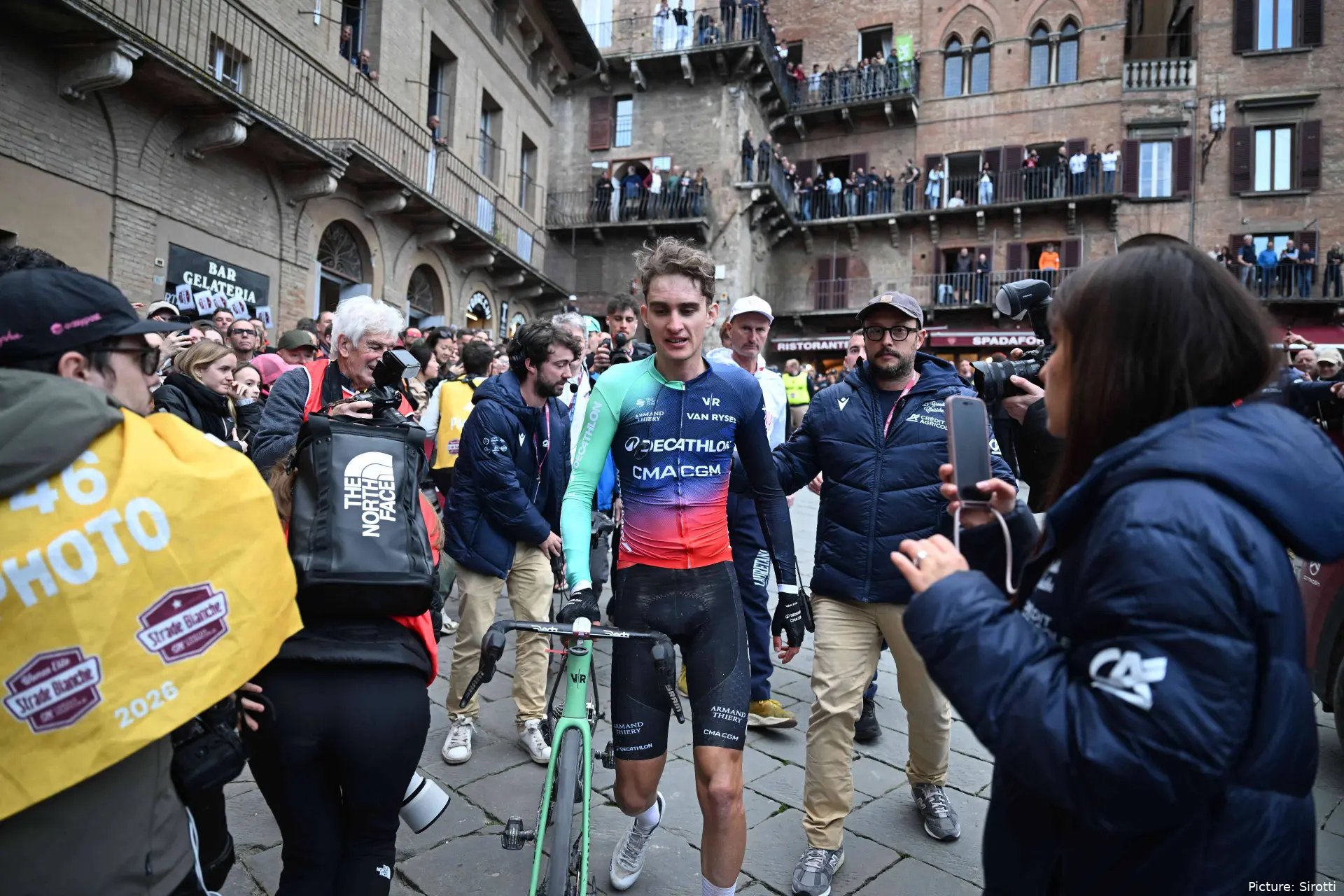 Paul Seixas at the 2026 Strade Bianche