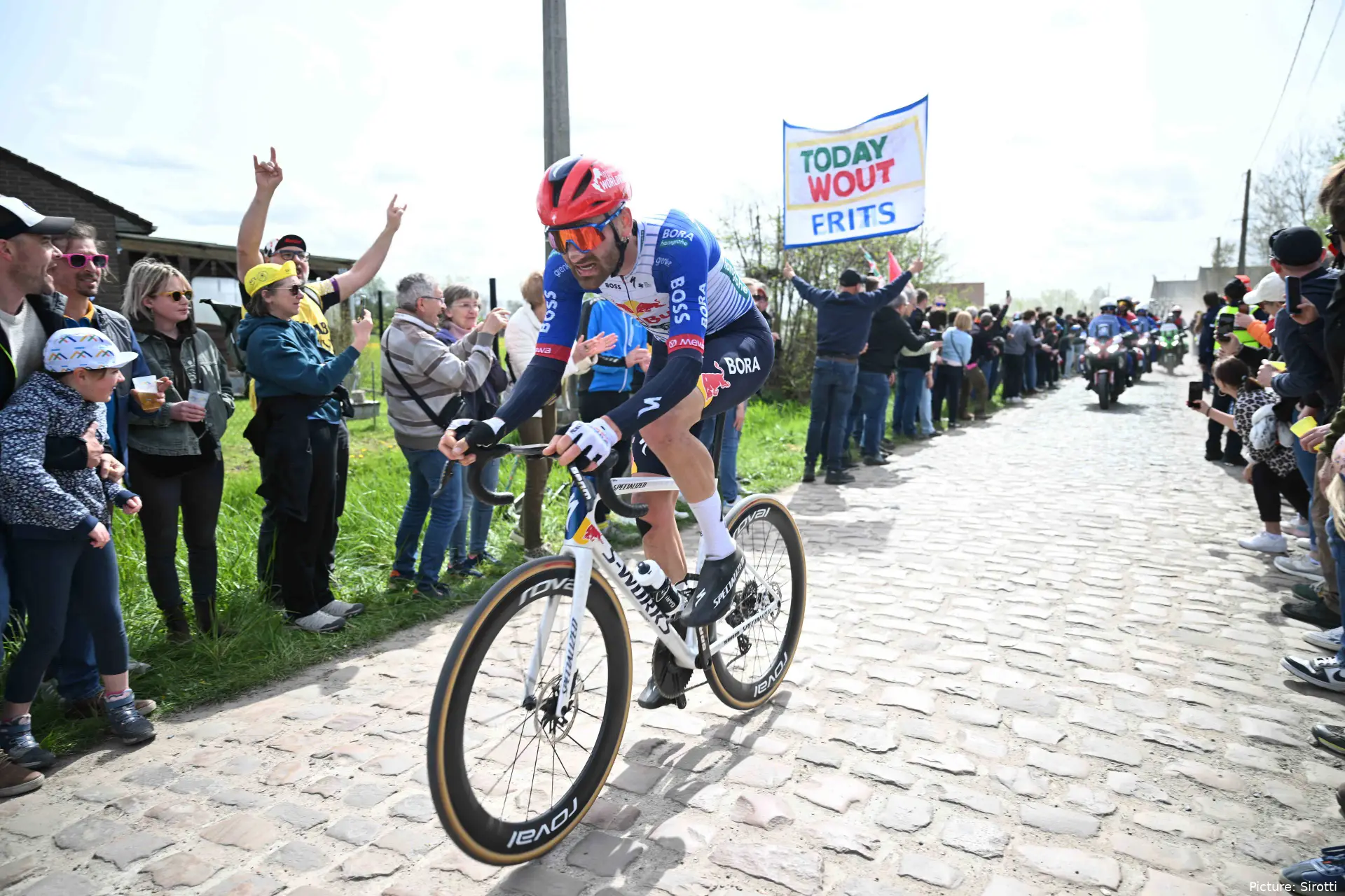 Jordi Meeus at the 2026 Paris-Roubaix