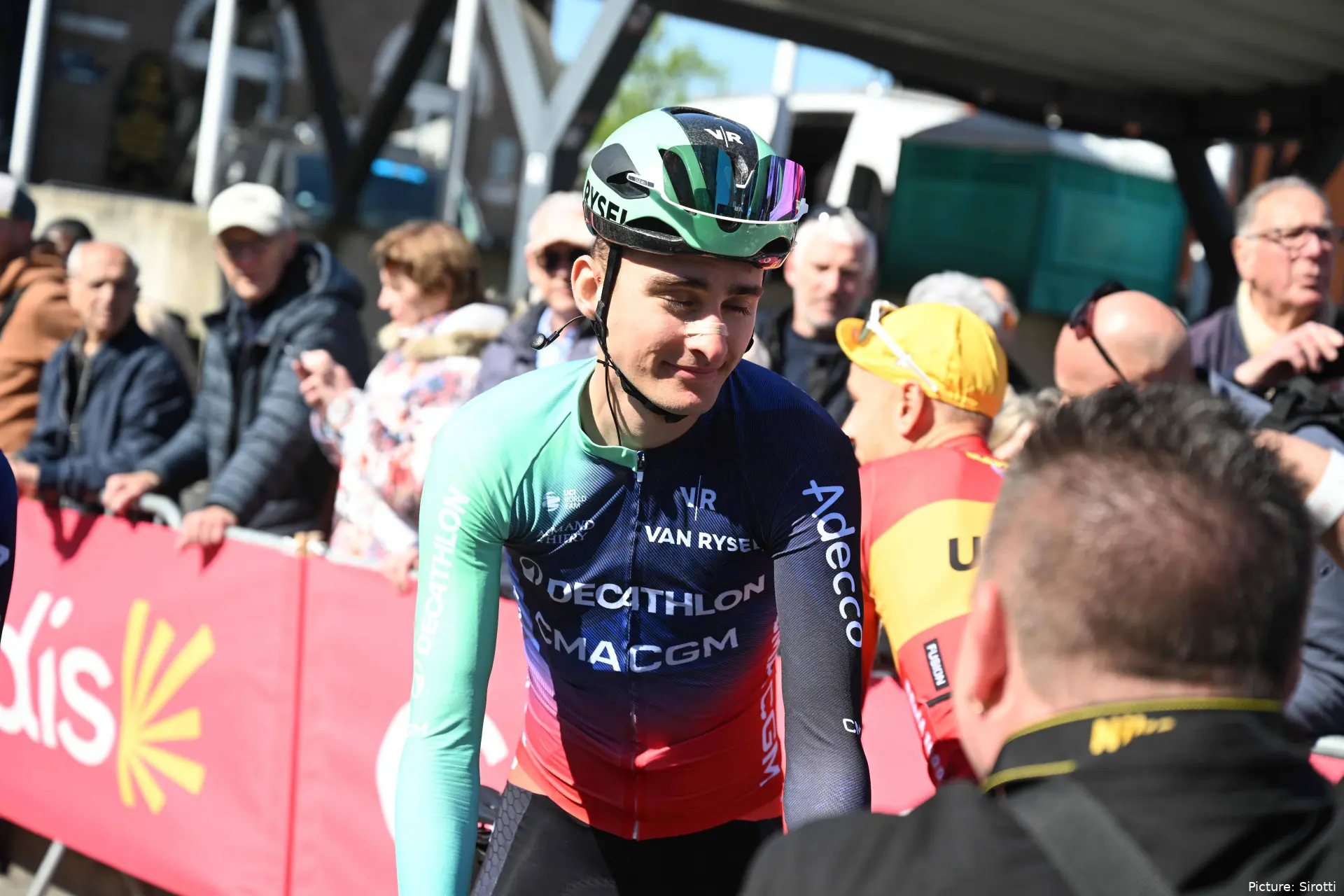 Paul Seixas ahead of La Fleche Wallonne 2026
