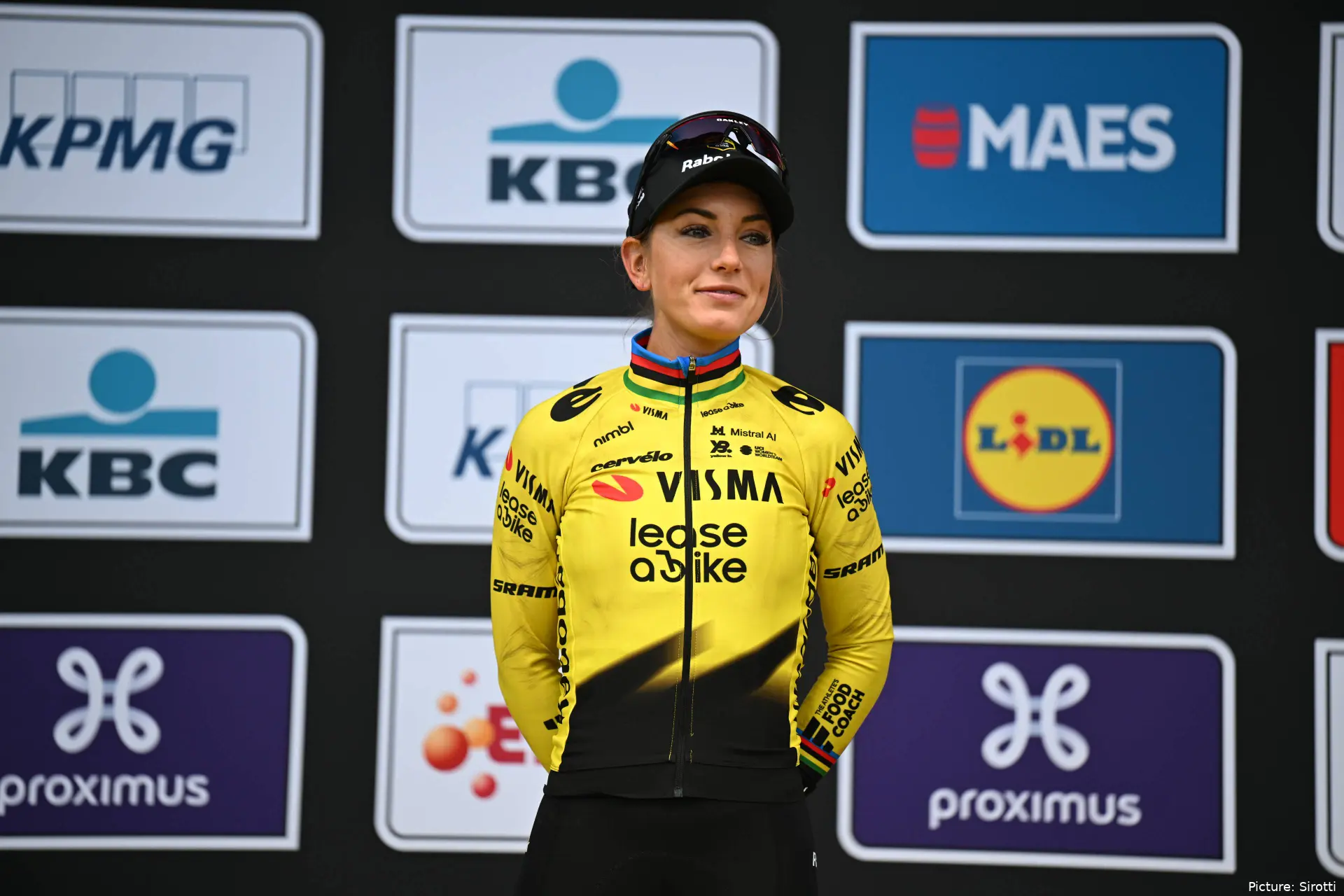 Pauline Ferrand-Prévot at the 2026 Tour of Flanders