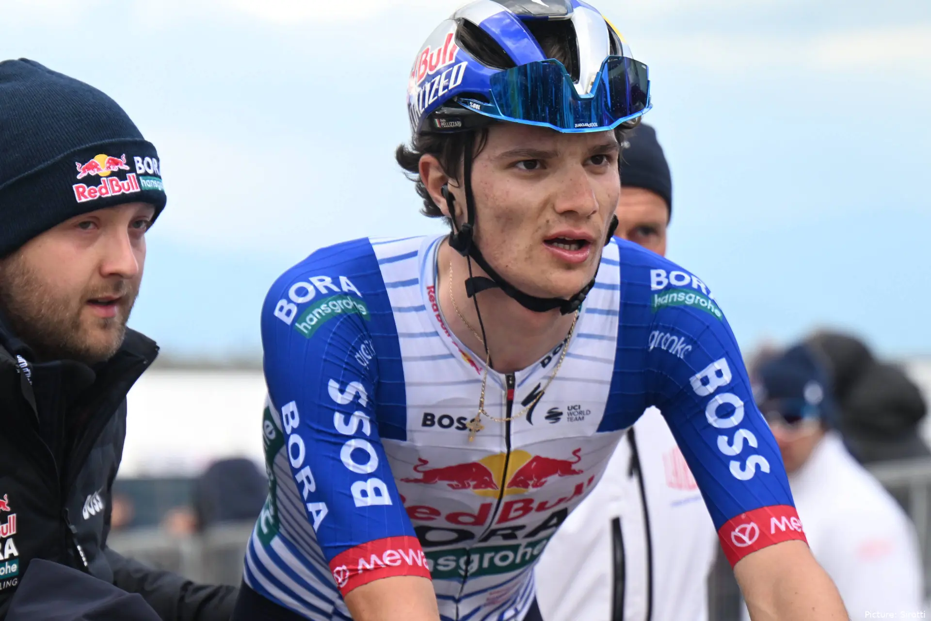 Giulio Pellizzari during the 2026 Giro d'Italia