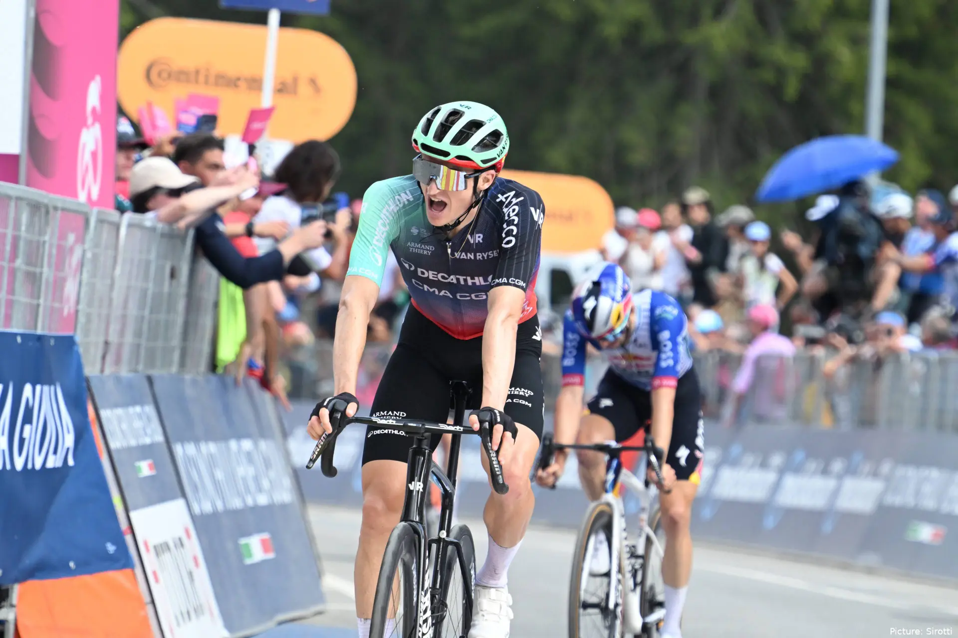 Felix Gall at the 2026 Giro d'Italia