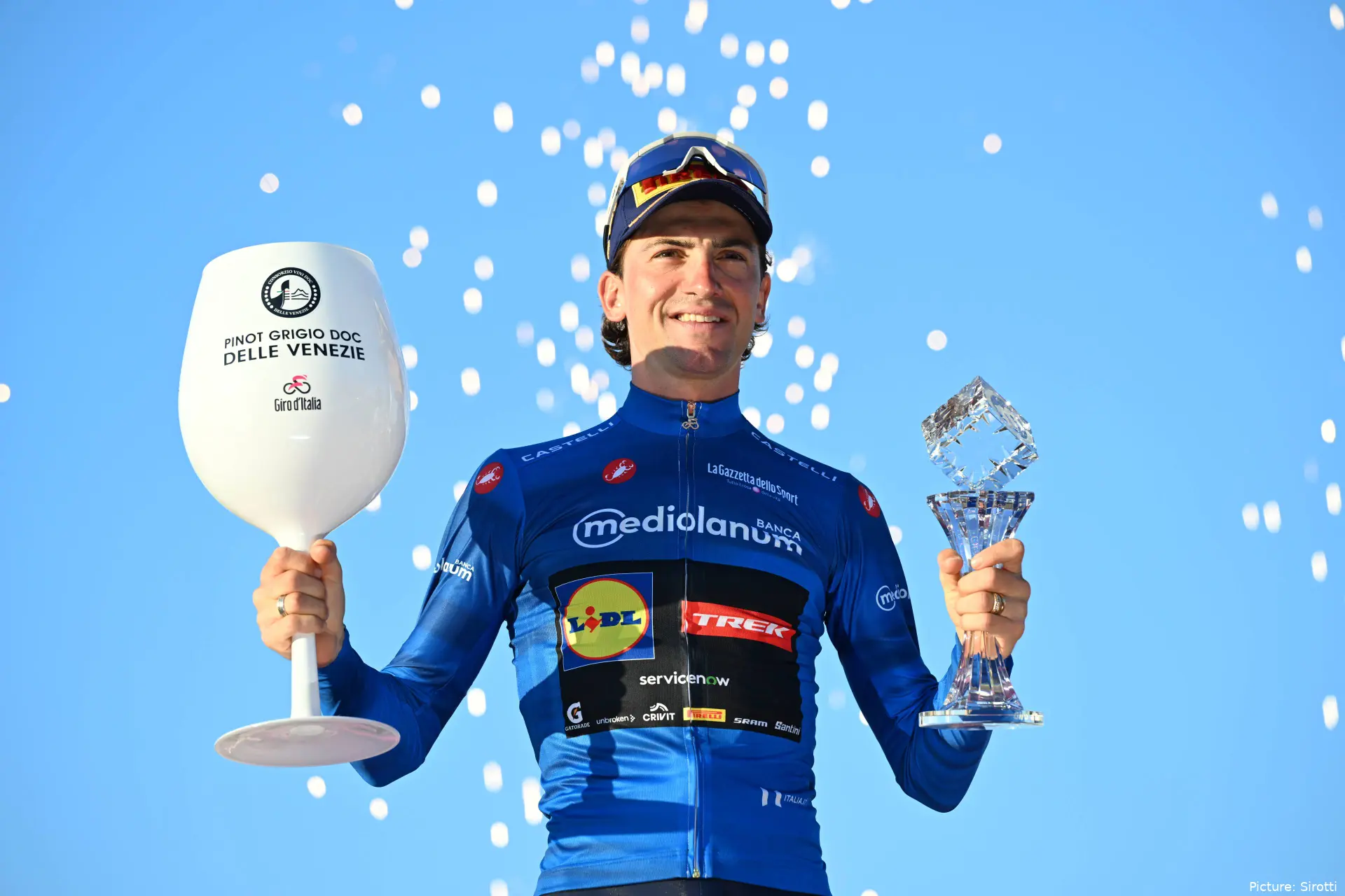 Giulio Ciccone won the KOM classification at the 2026 Giro d'Italia